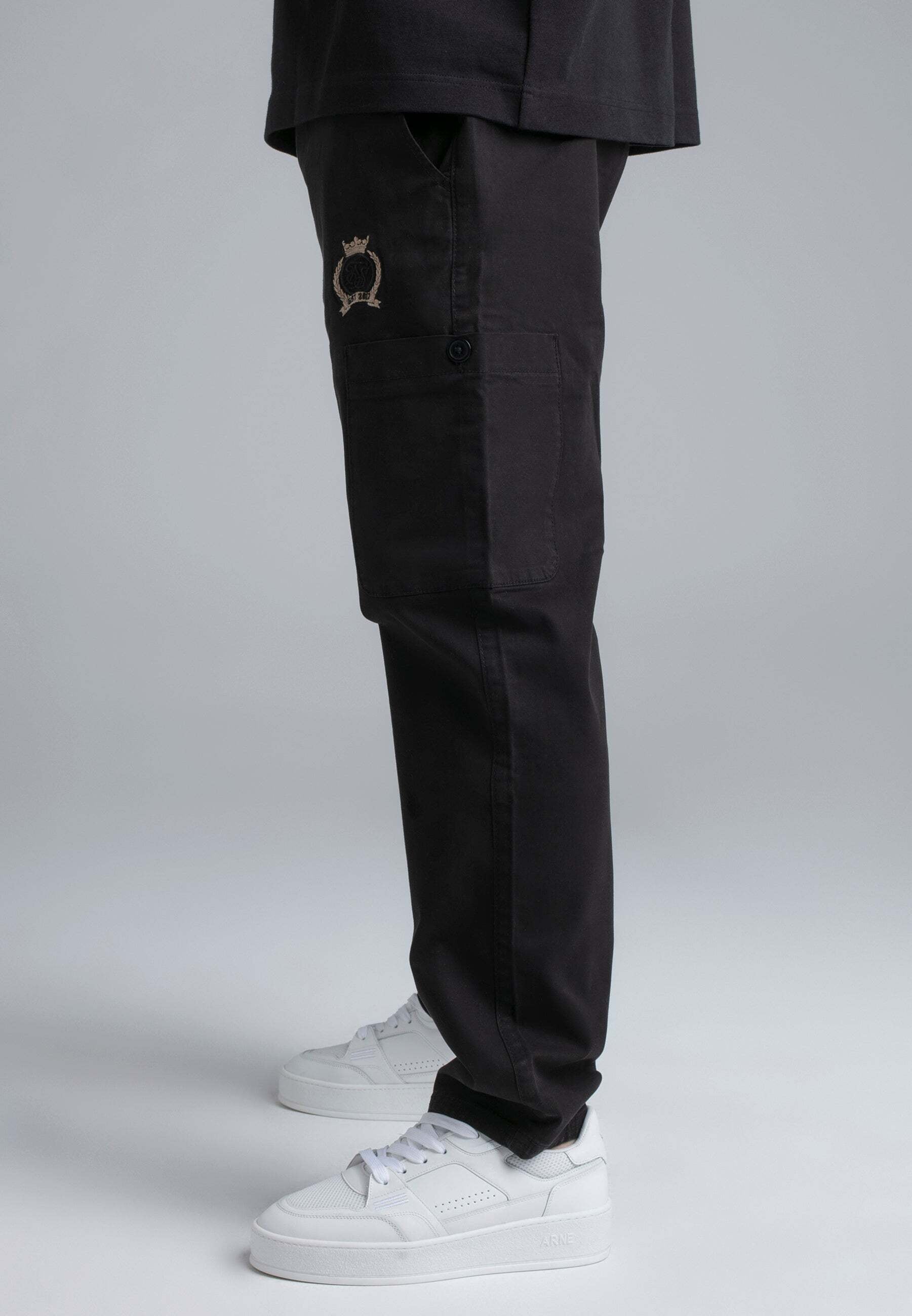 Siksilk Pantalon cargo »Siksilk Cargohose Loose Fit«