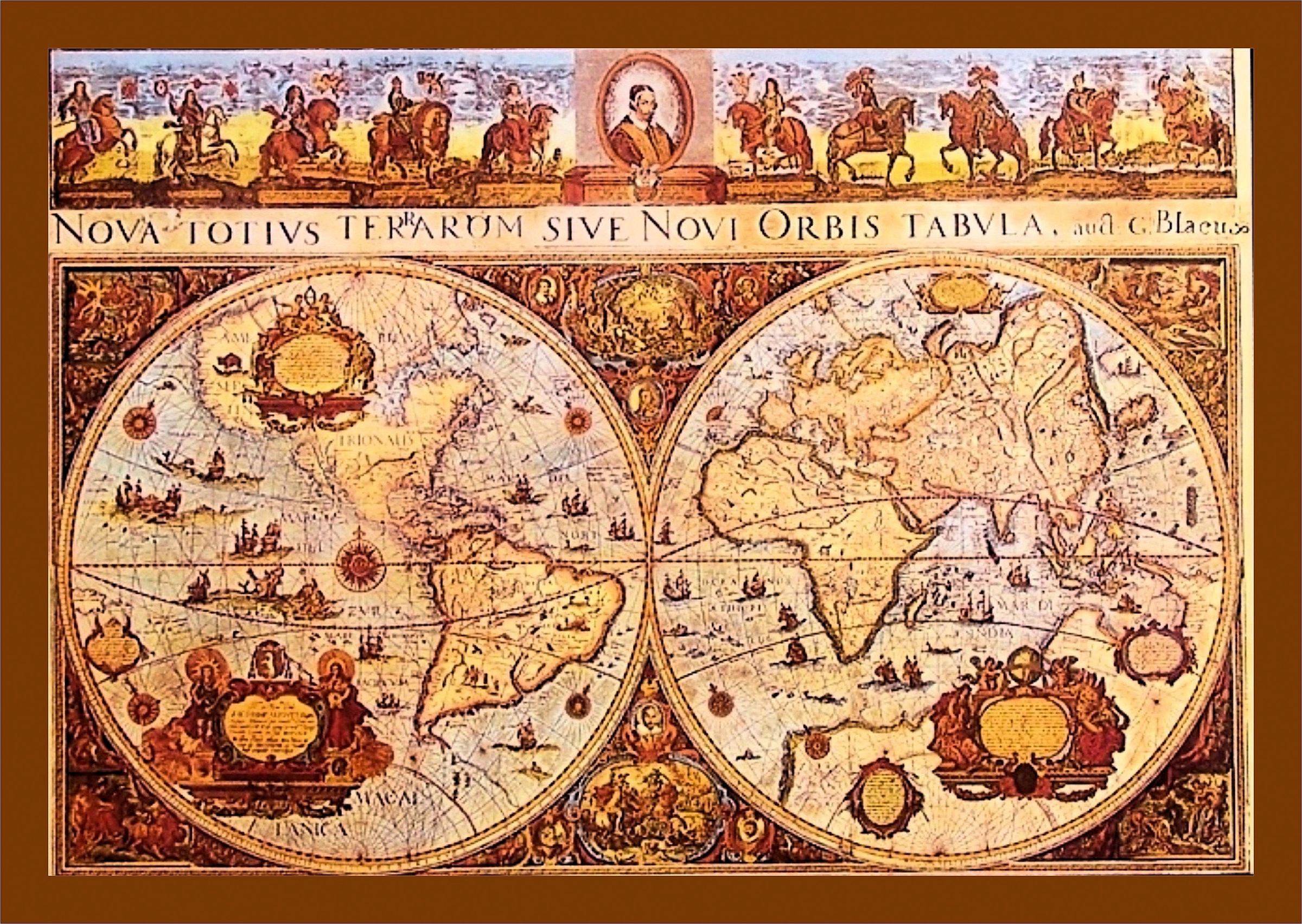 Image of DELAVITA Bild mit Rahmen »Old Worldmap«, (1 St.) bei Ackermann Versand Schweiz