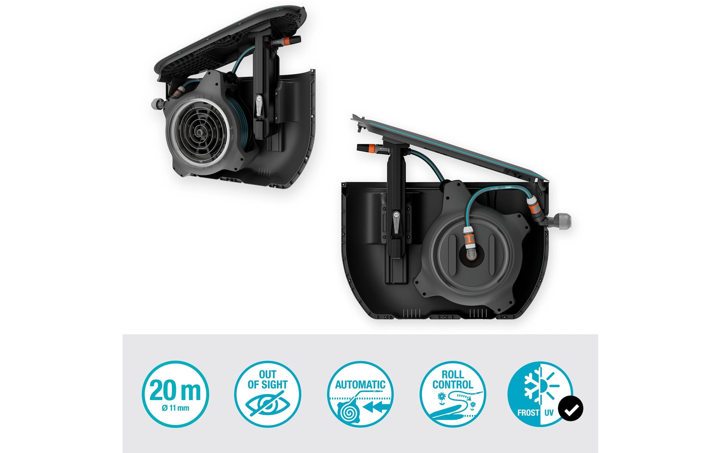 GARDENA Schlauchbox »RollUp M 20 m«