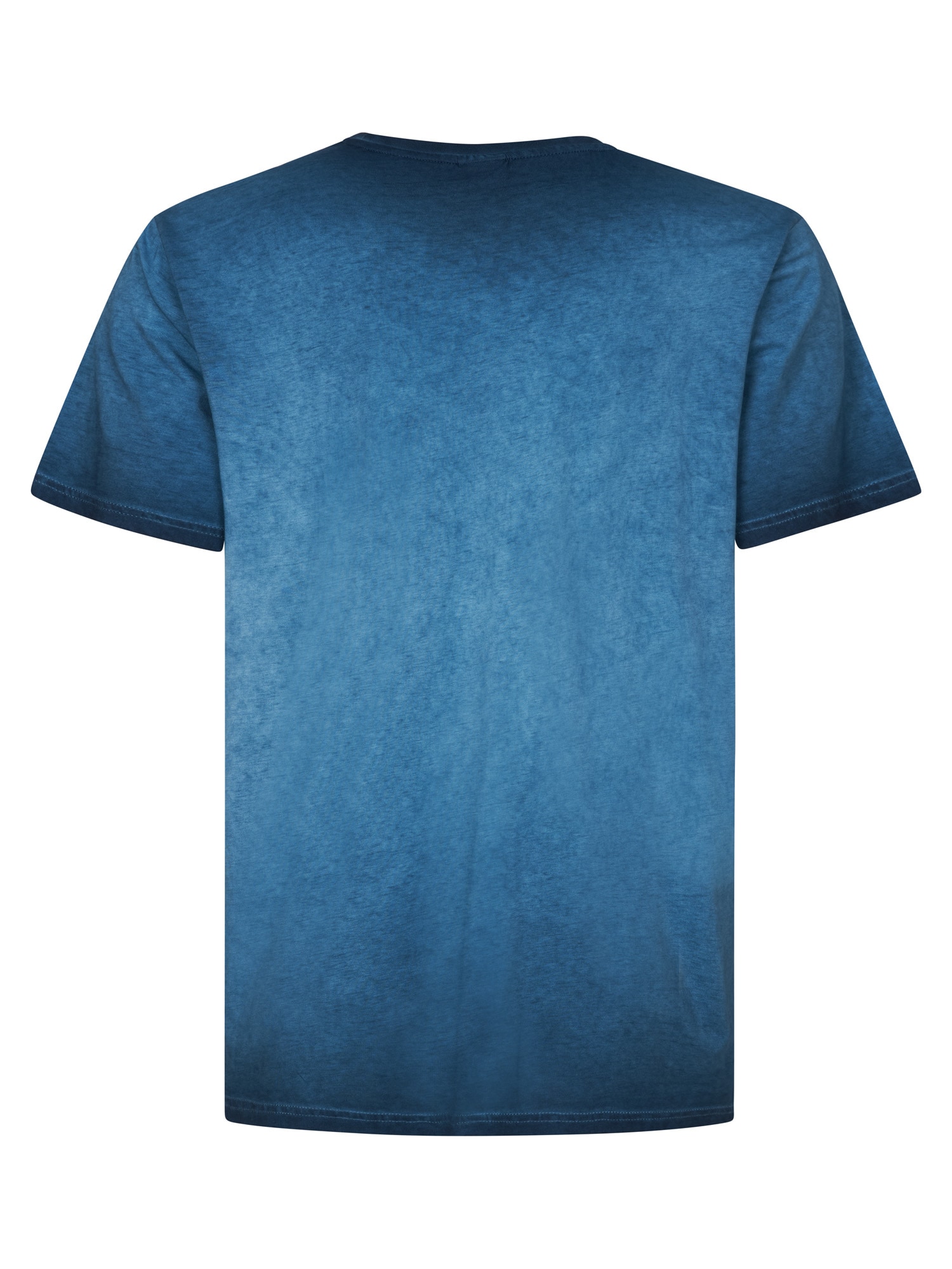 Petrol Industries Shirt à col rond mit Logo Stickerei