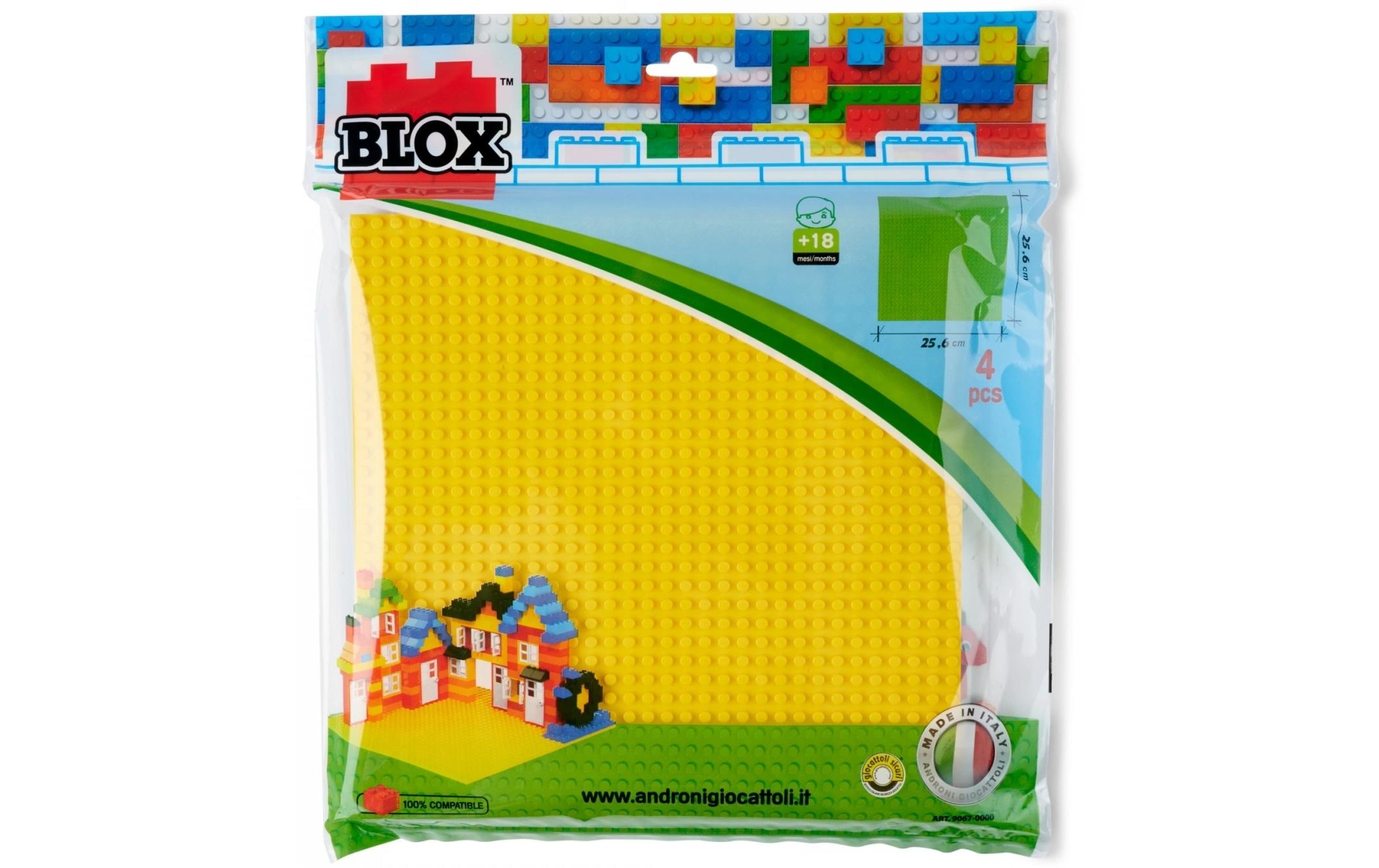 Blox Spielbausteine »Zubehör BLOX Bauplatte 25 x 25 cm«, (4 St.)