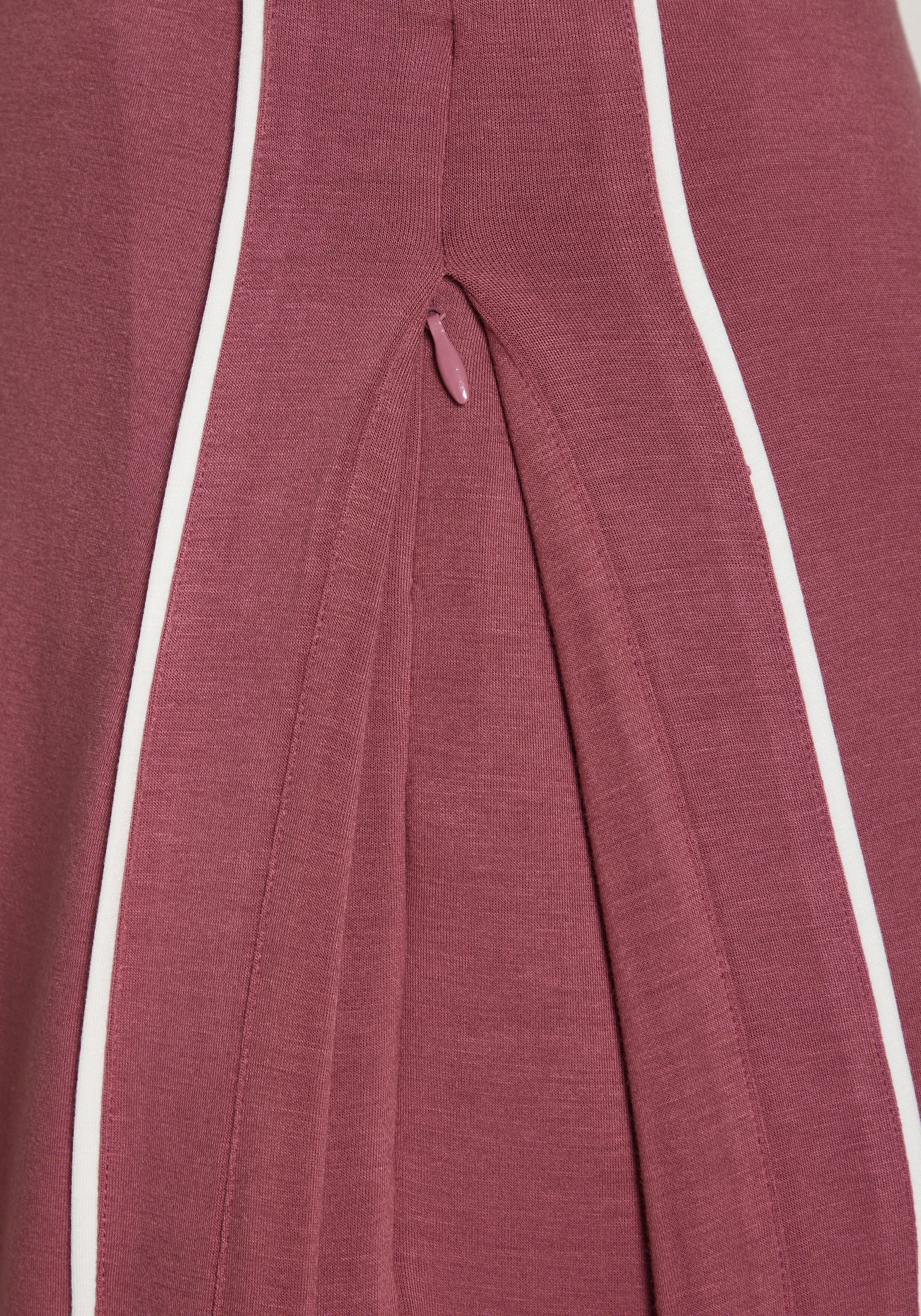 LASCANA Homewearhose  mit Piping und verdeckten Reissverschlusstaschen