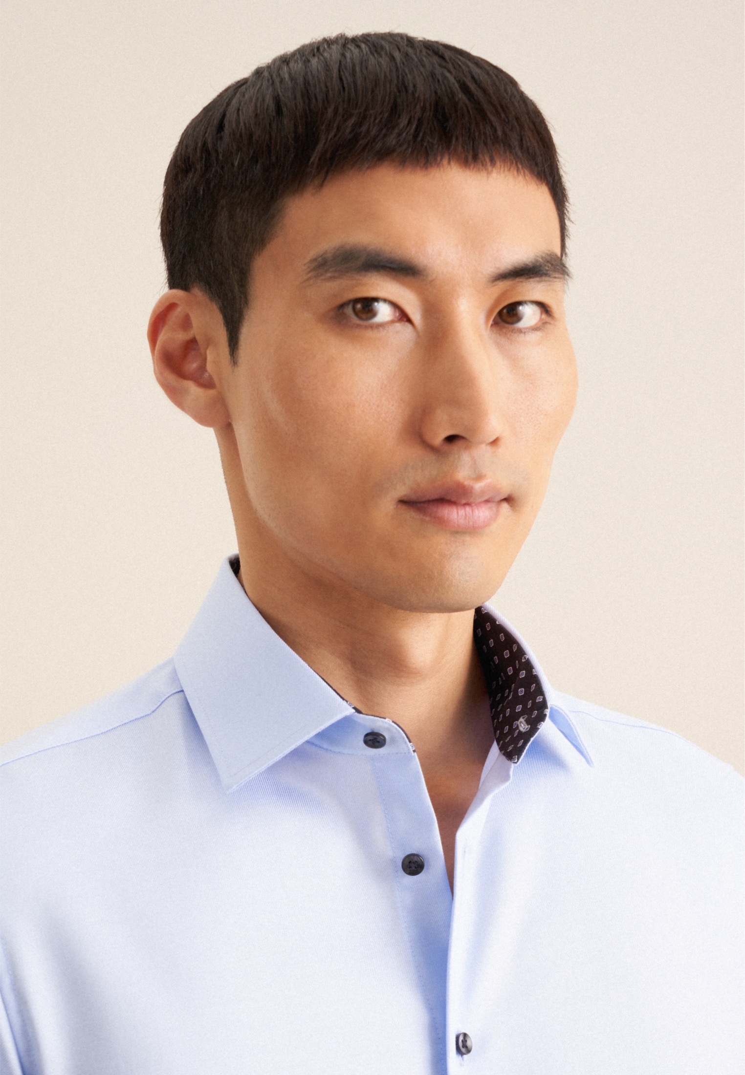 seidensticker Businesshemd »Slim« Slim Langarm Kentkragen Uni