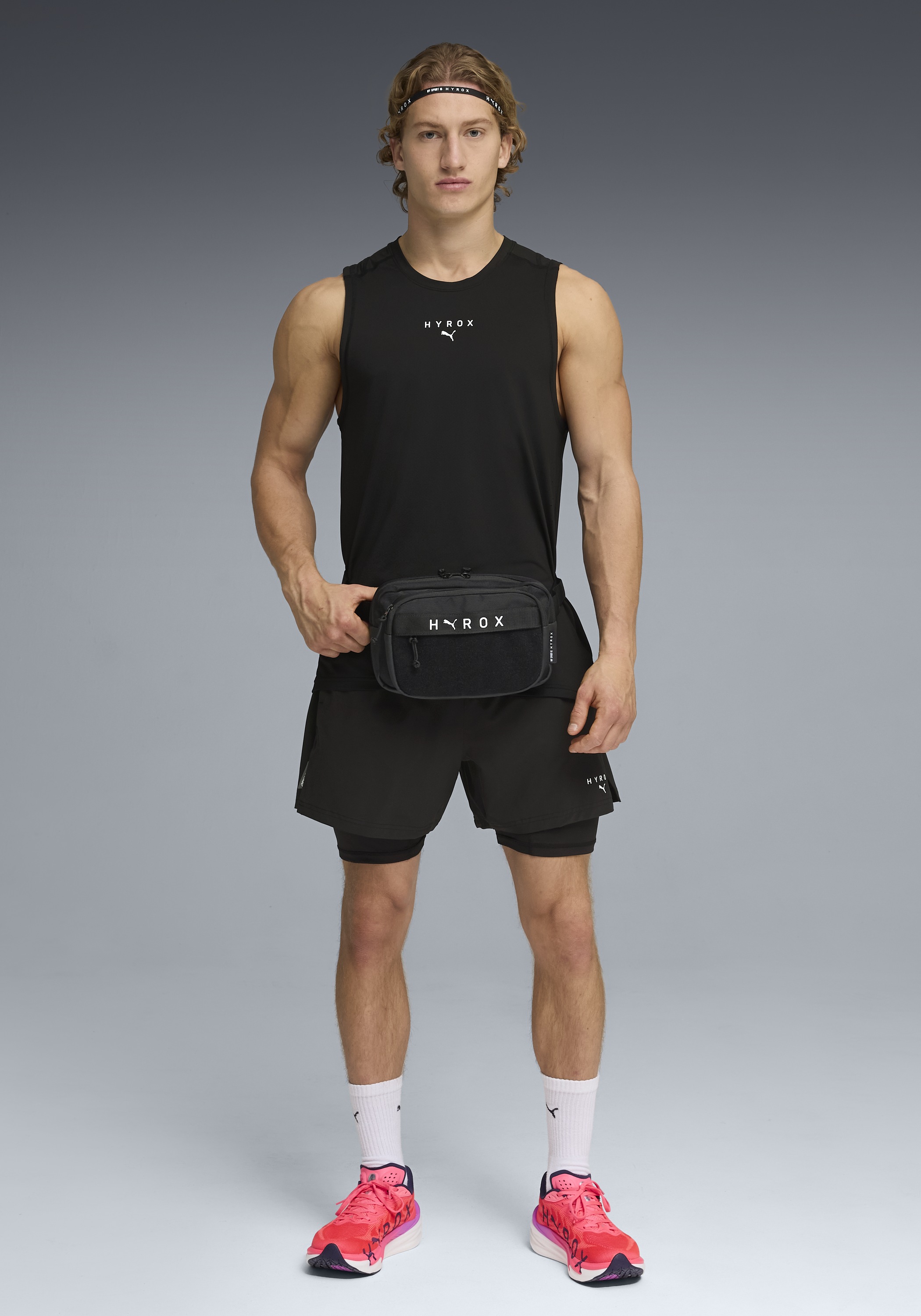PUMA Débardeur »M  X HYROX DRYELITE TRAINING TANK« ärmelloses Design, sportlicher Stil, Rundhalsausschnitt