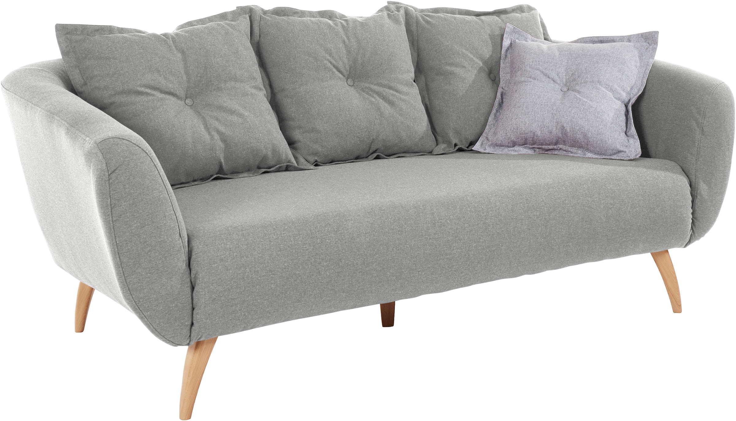 Home affaire 2,5-places »Baggio modern und romantisches Design, bequem« Zierkissen inklusive