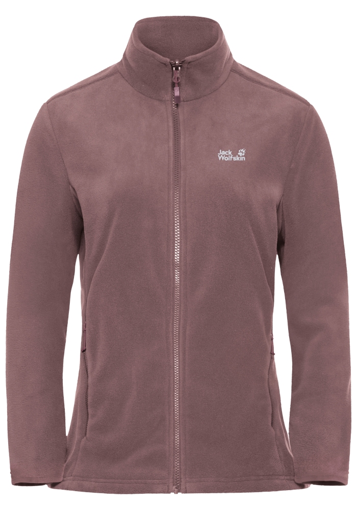 Jack Wolfskin Veste polaire »TAUNUS 200 FZ W« comme couche intermédiaire sportive, pour la randonnée et les loisirs, chauffant