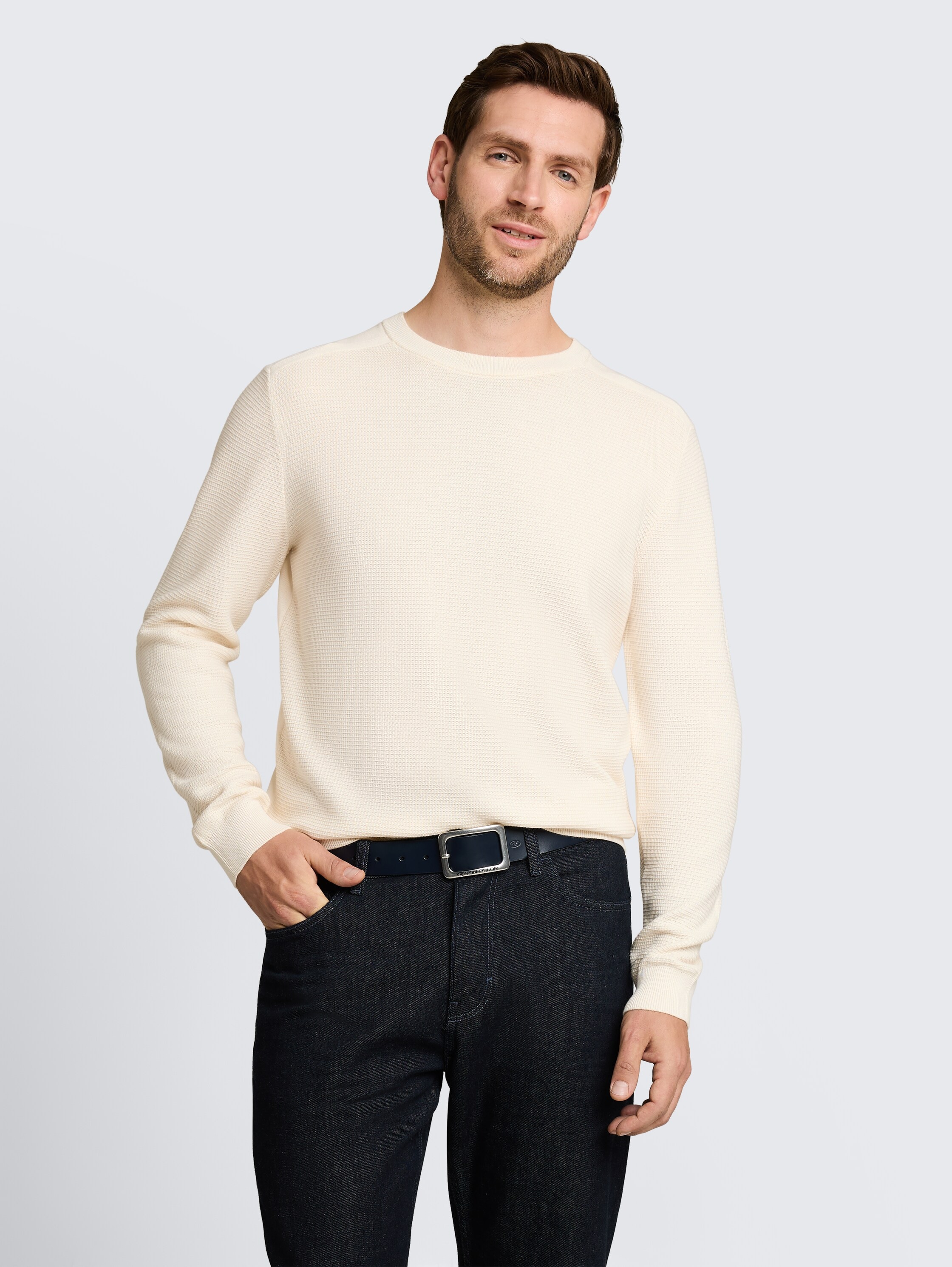 Image of TOM TAILOR Strickpullover mit Rundhals
