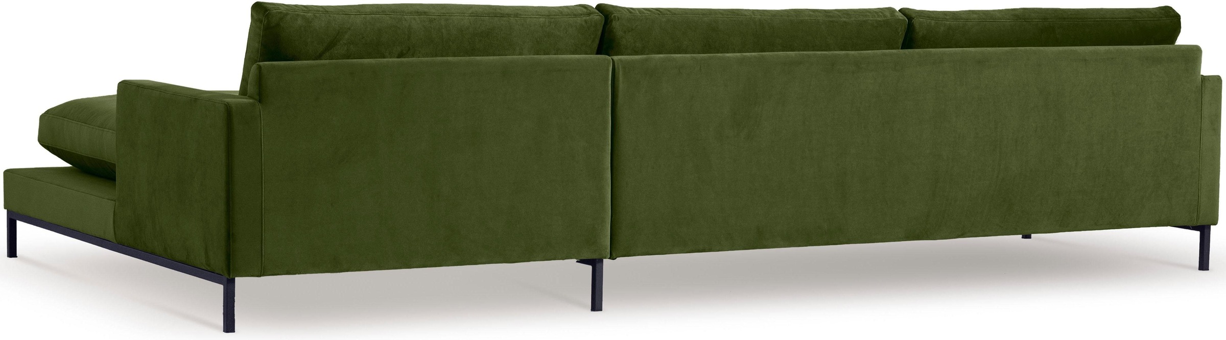 andas Ecksofa »Welland« Ecksofa »Welland« in Knautsch-Optik mit Metallfüssen