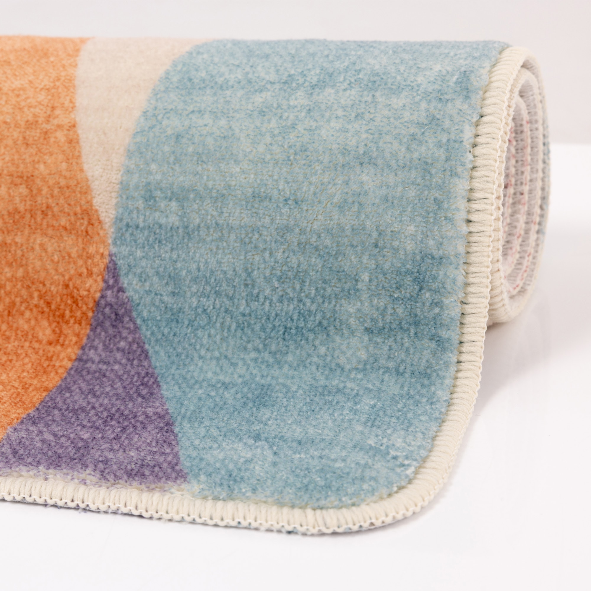 Gino Falcone Tapis de bain »Aquata GF-170, Badvorleger, Badezimmer Teppich« Höhe 7 mm revêtement antidérapant Badteppich, bedruckt, modernes Design, rechteckig
