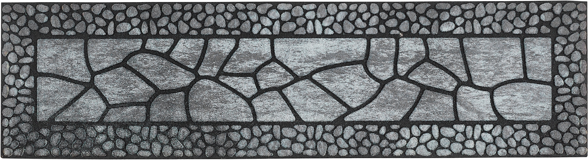 Andiamo Stufenmatte »Outdoor, 2er Set« rechteckig 6 mm Höhe Outdoor-Stufenmatten, Stein Motiv, Gartenbereich, Aussenbereich