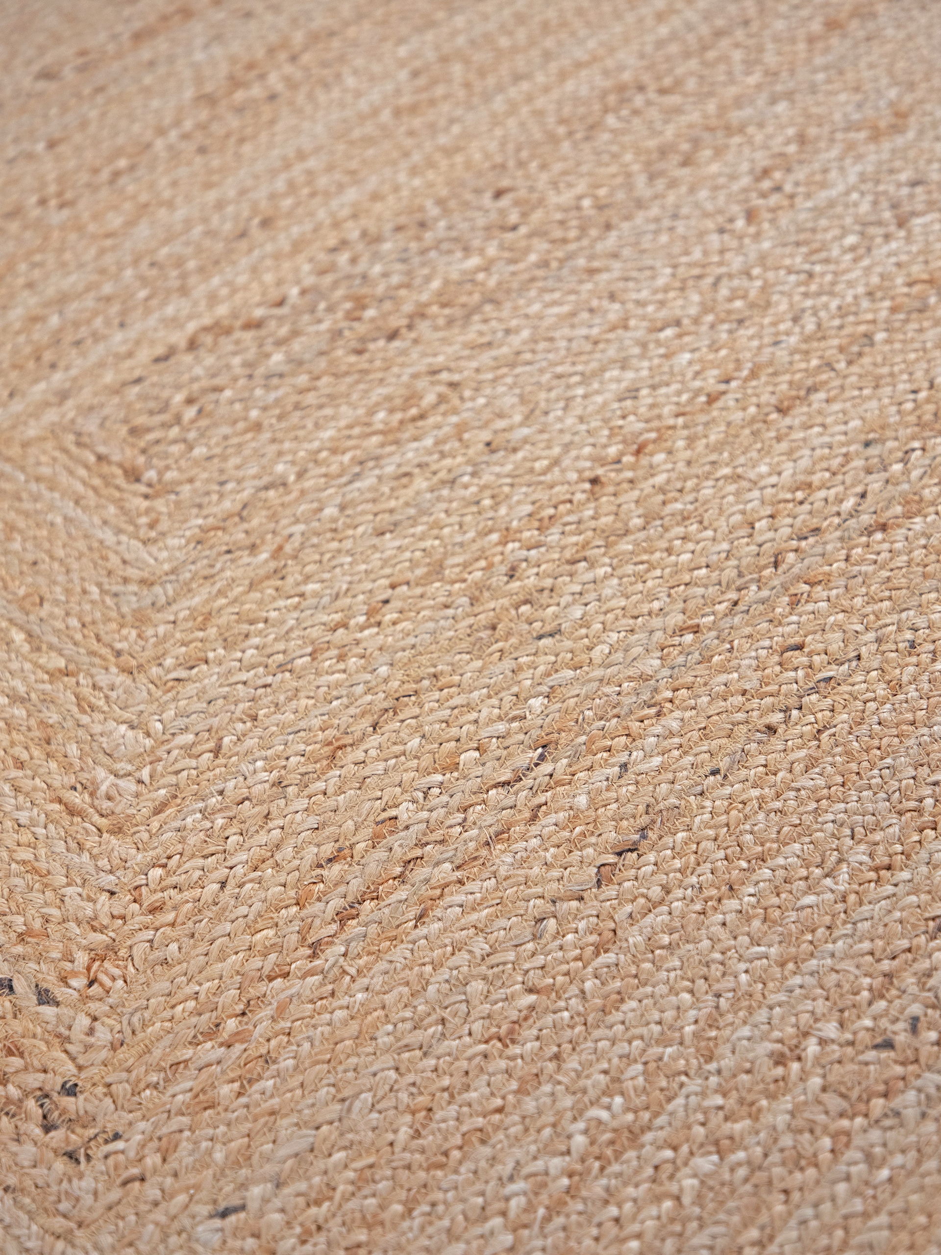 carpetfine Teppich »Nele Juteteppich Naturfaser«, rechteckig, 6 mm Höhe, geflochtener Wendeteppich aus 100% Jute, quadratisch und als Läufer