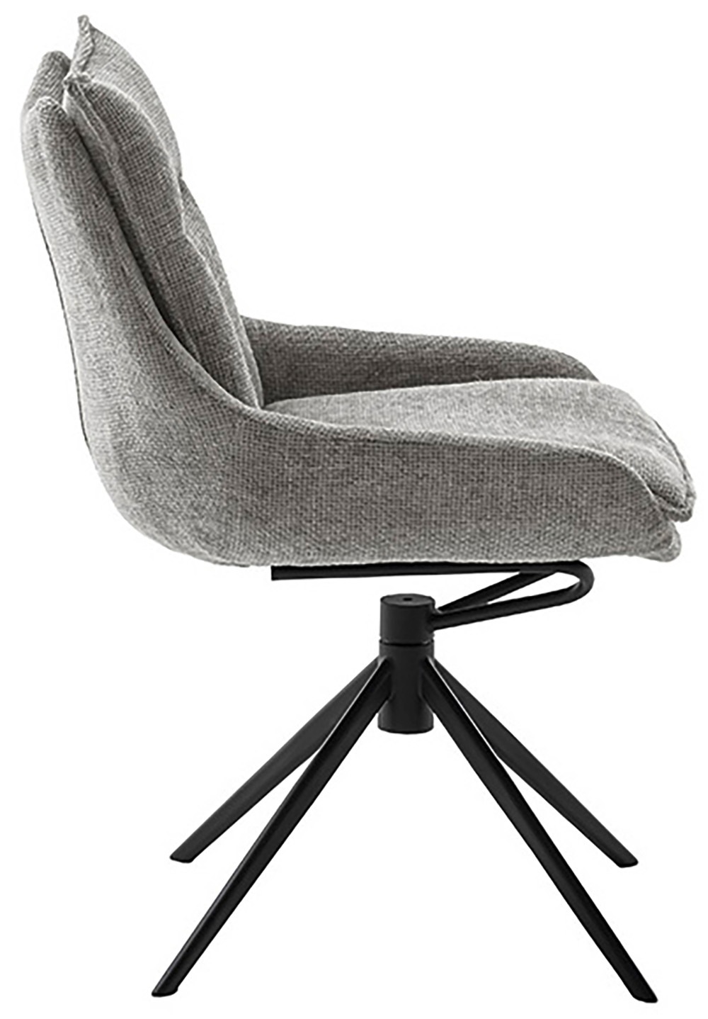 MCA furniture Esszimmerstuhl »PARKER« () (2er-Set), drehbar 360°, Dreh- & Schwingfunktion, Belastbarkeit 120 kg