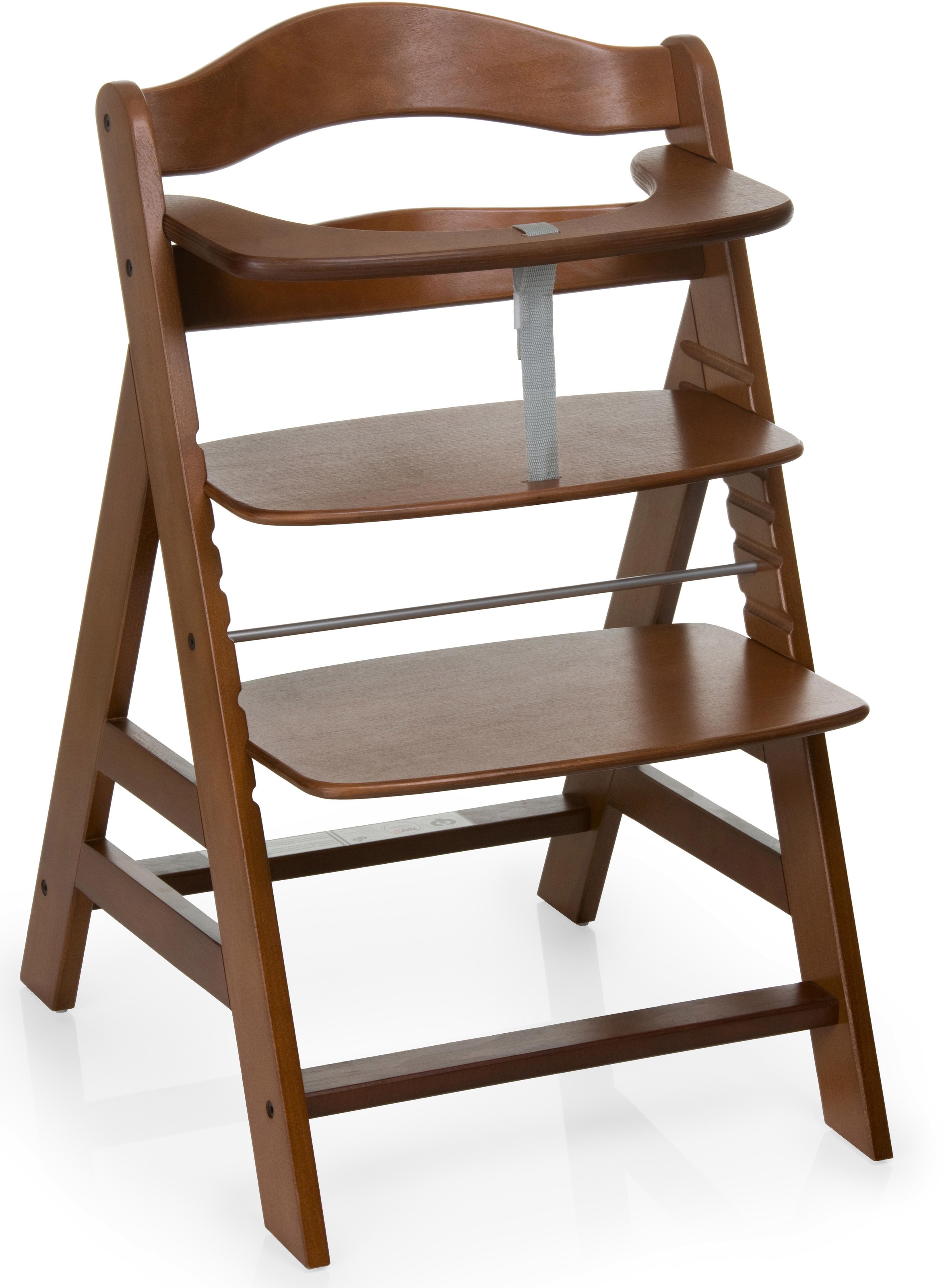 Image of Hauck Hochstuhl »Alpha+, Walnut«, aus Holz bei Ackermann Versand Schweiz