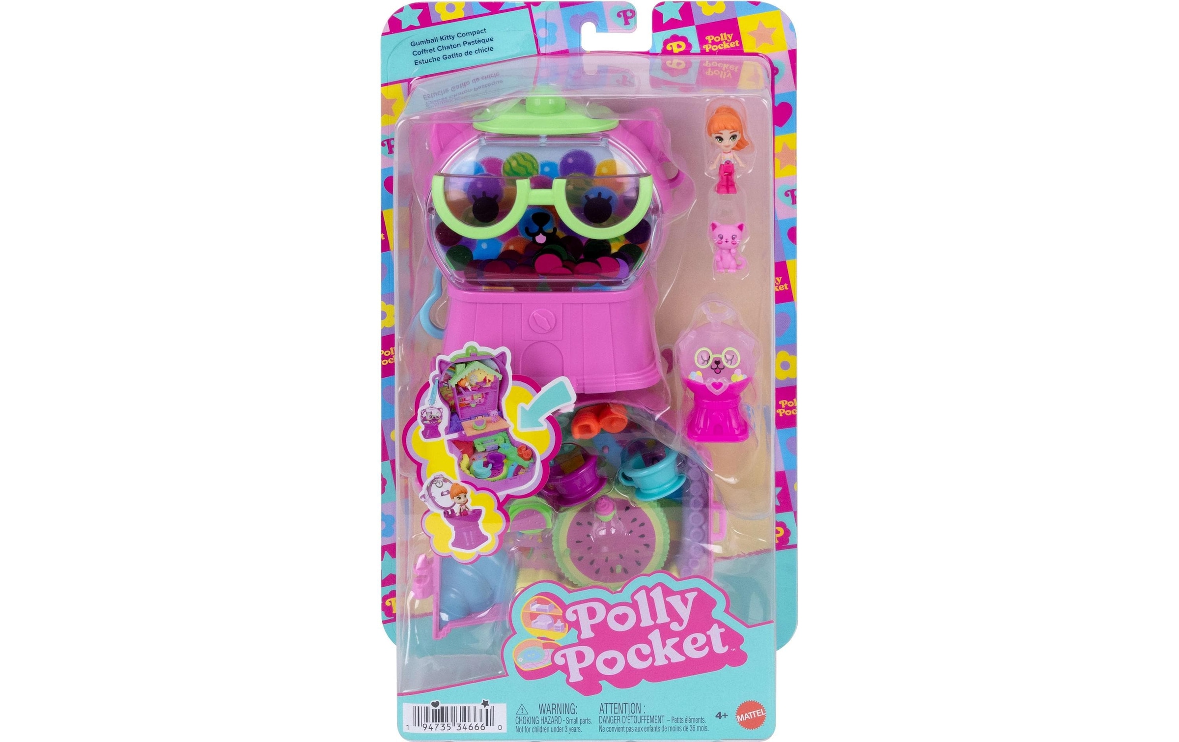 Polly Pocket Monde de jeu »Wassermelone- Kaugummi Schatulle«