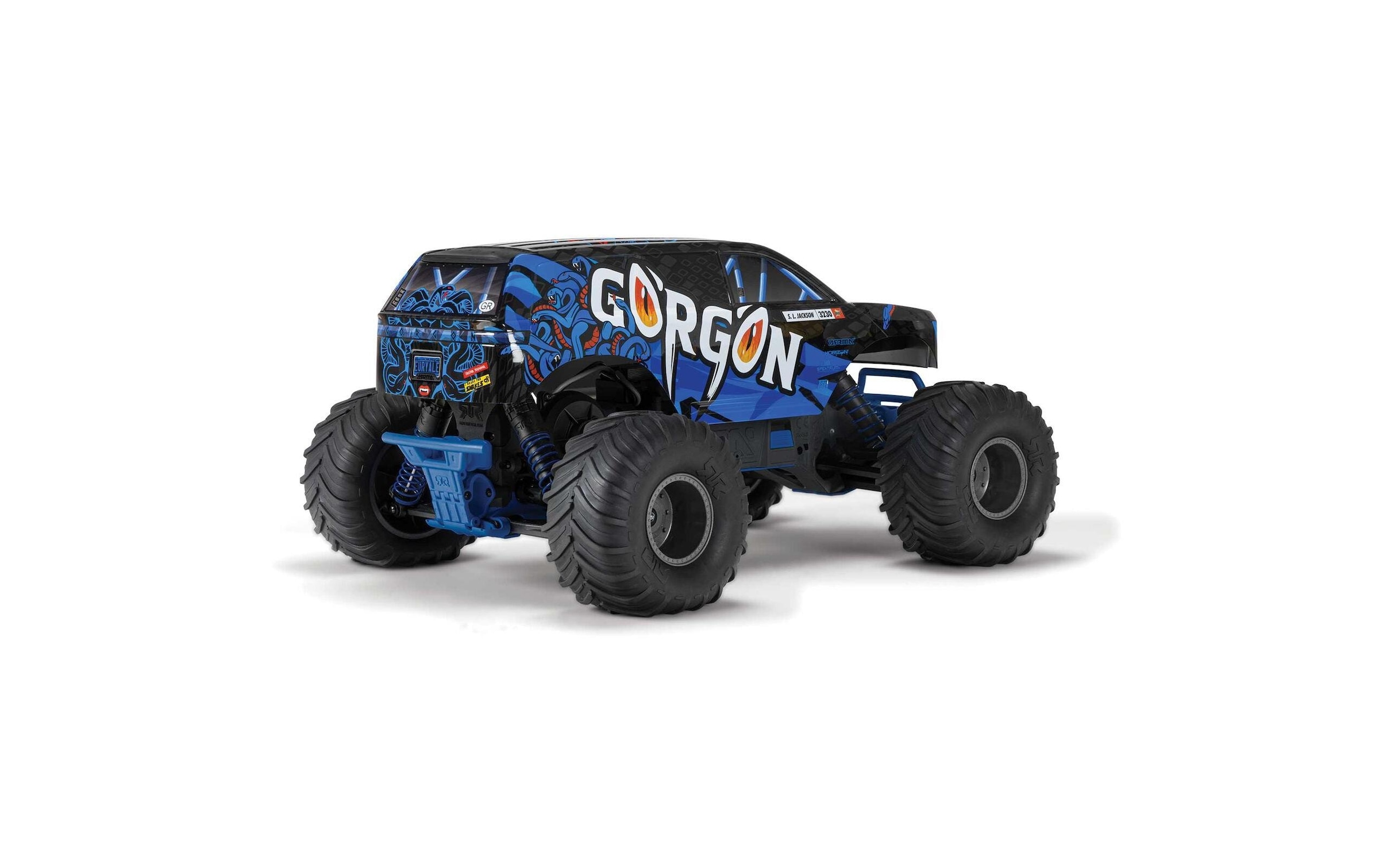 RC-Boot »Arrma Gorgon MEGA 550 RWD Blau ARTR«