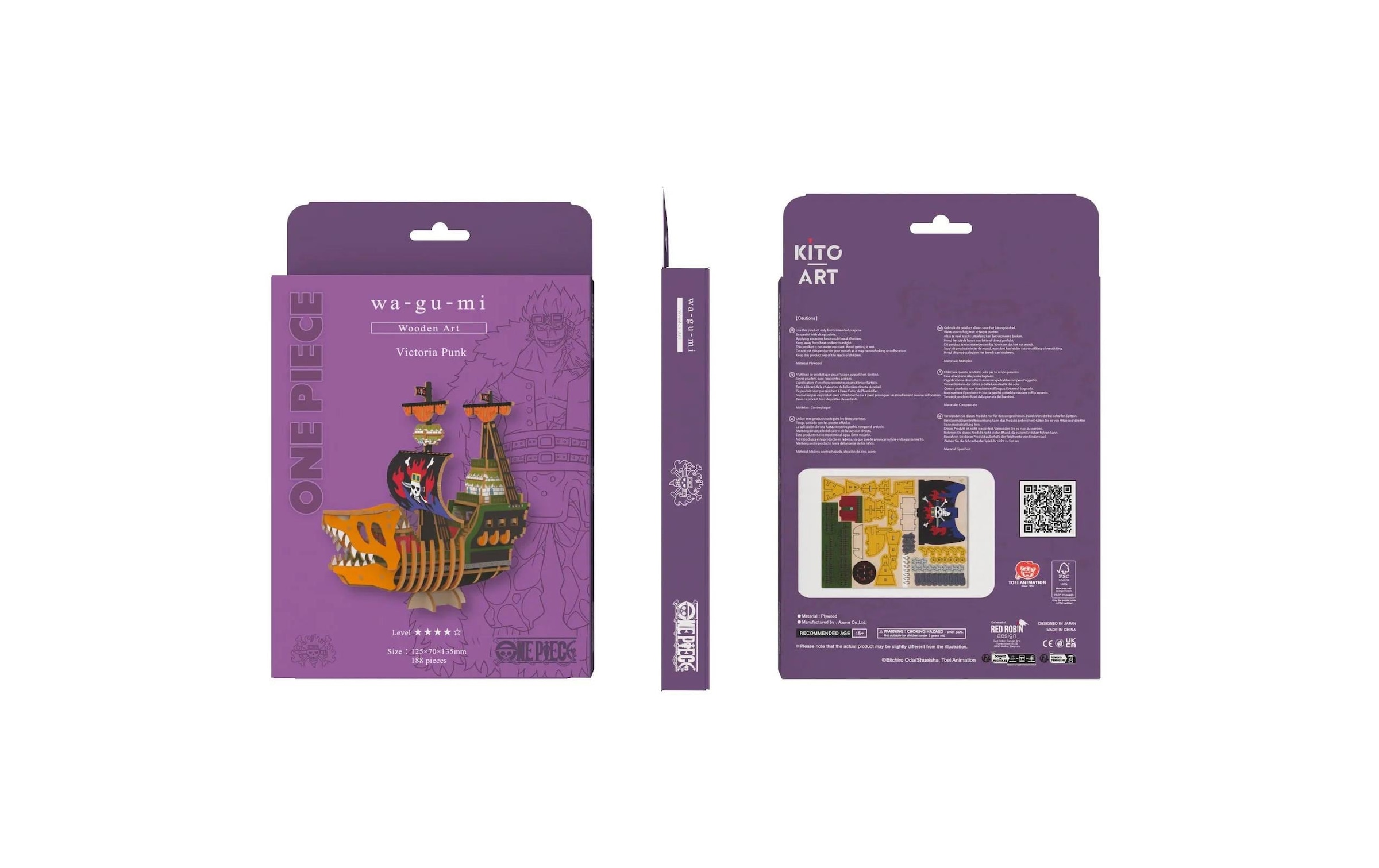   Modellbausatz »Kito Art Victoria Punk 188 Teile« 188 Stk. tlg.