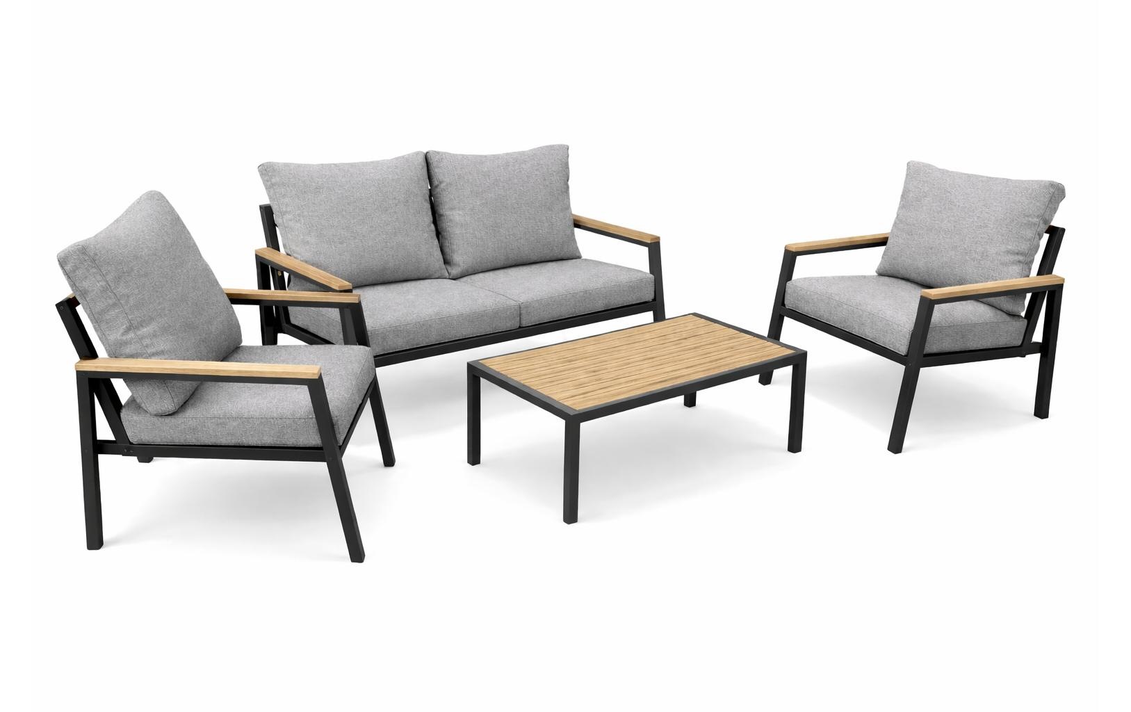 Image of Cocon Gartenlounge-Set "Caviano, 4 Sitzplätze"