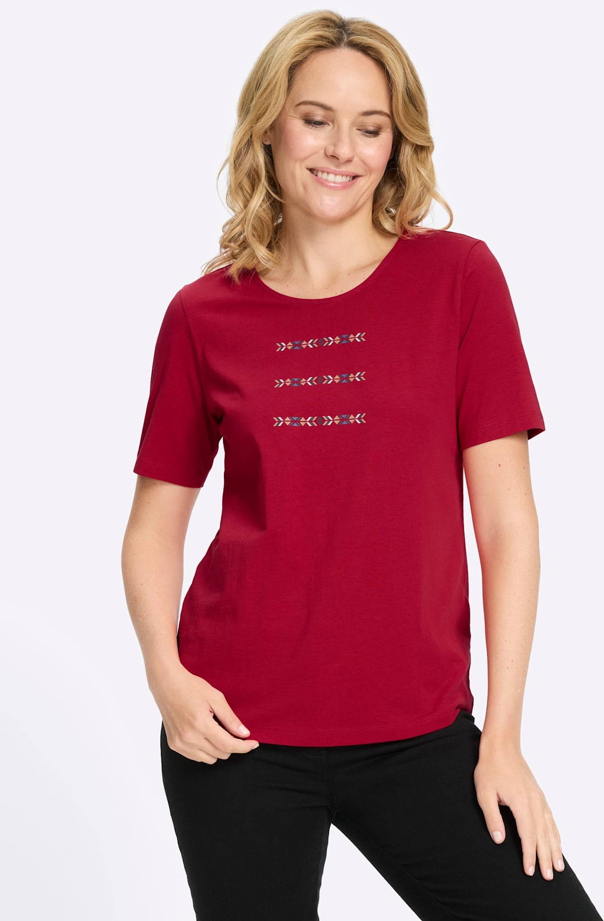 Classic Basics Rundhalsshirt "Kurzarm-Shirt" 1