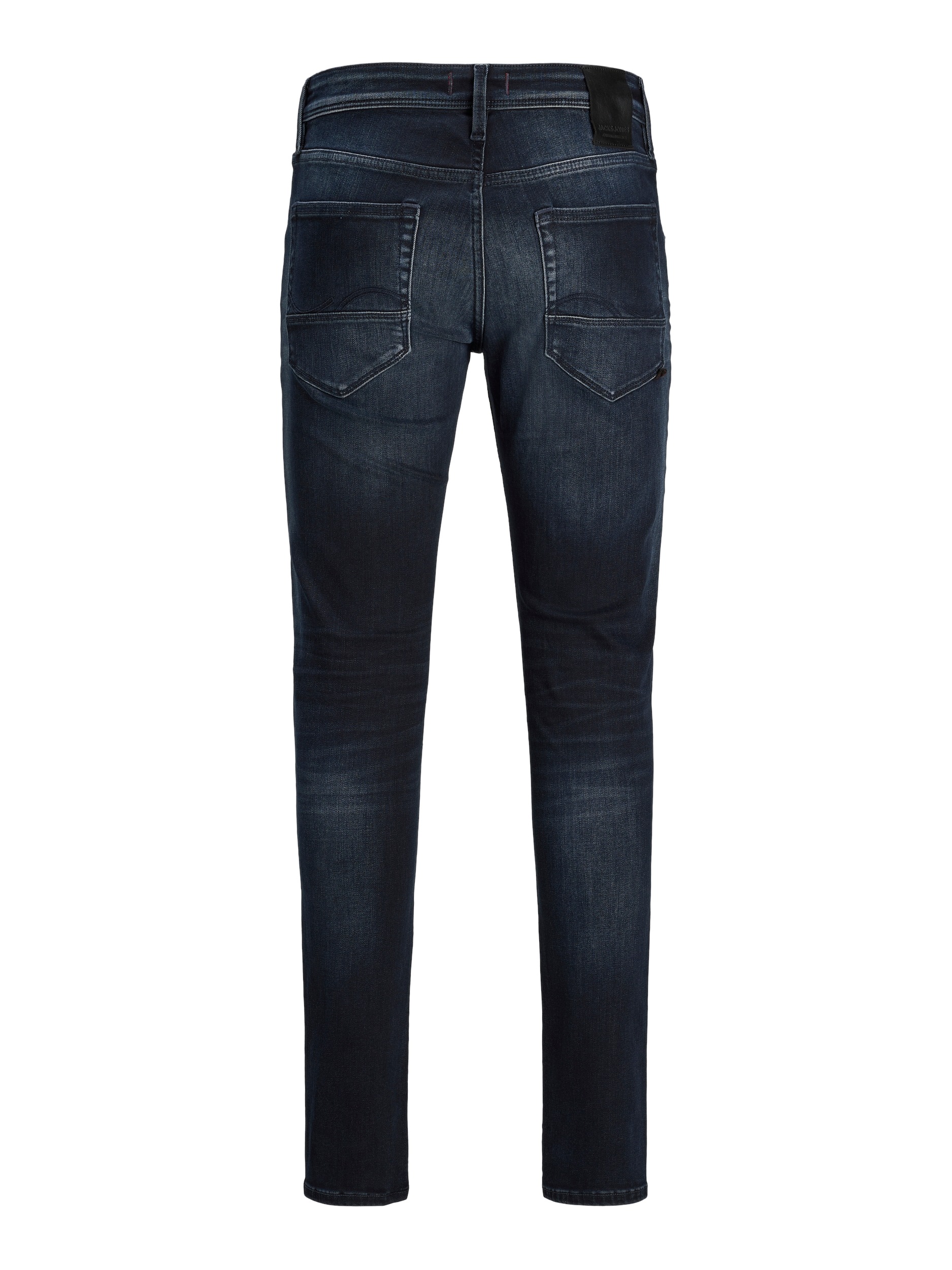 Jack & Jones Slim-fit-Jeans »JJIGLENN – Jeans mit Stretch, niedriger Leibhöhe und Taschen«, used, modisch, slim fit, Denim/Jeans