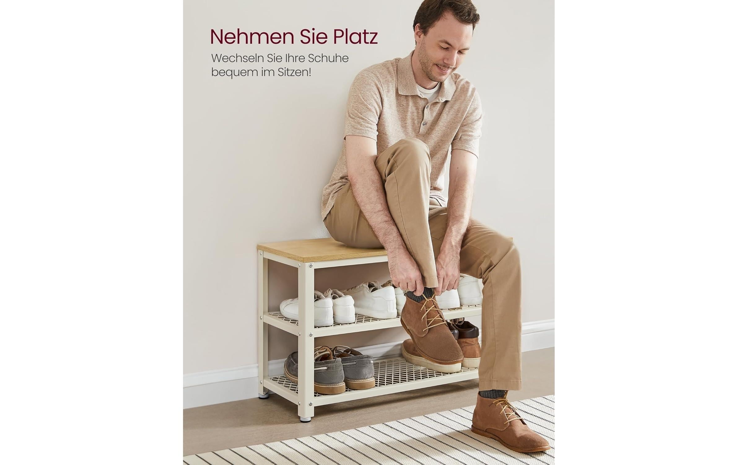 VASAGLE Schuhbank »73 x 45 cm«