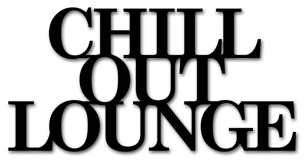Image of Home affaire Wandbild »Schriftzug "Chill out Lounge"«, Schriftzug, Masse (B/H): 60/30 cm bei Ackermann Versand Schweiz