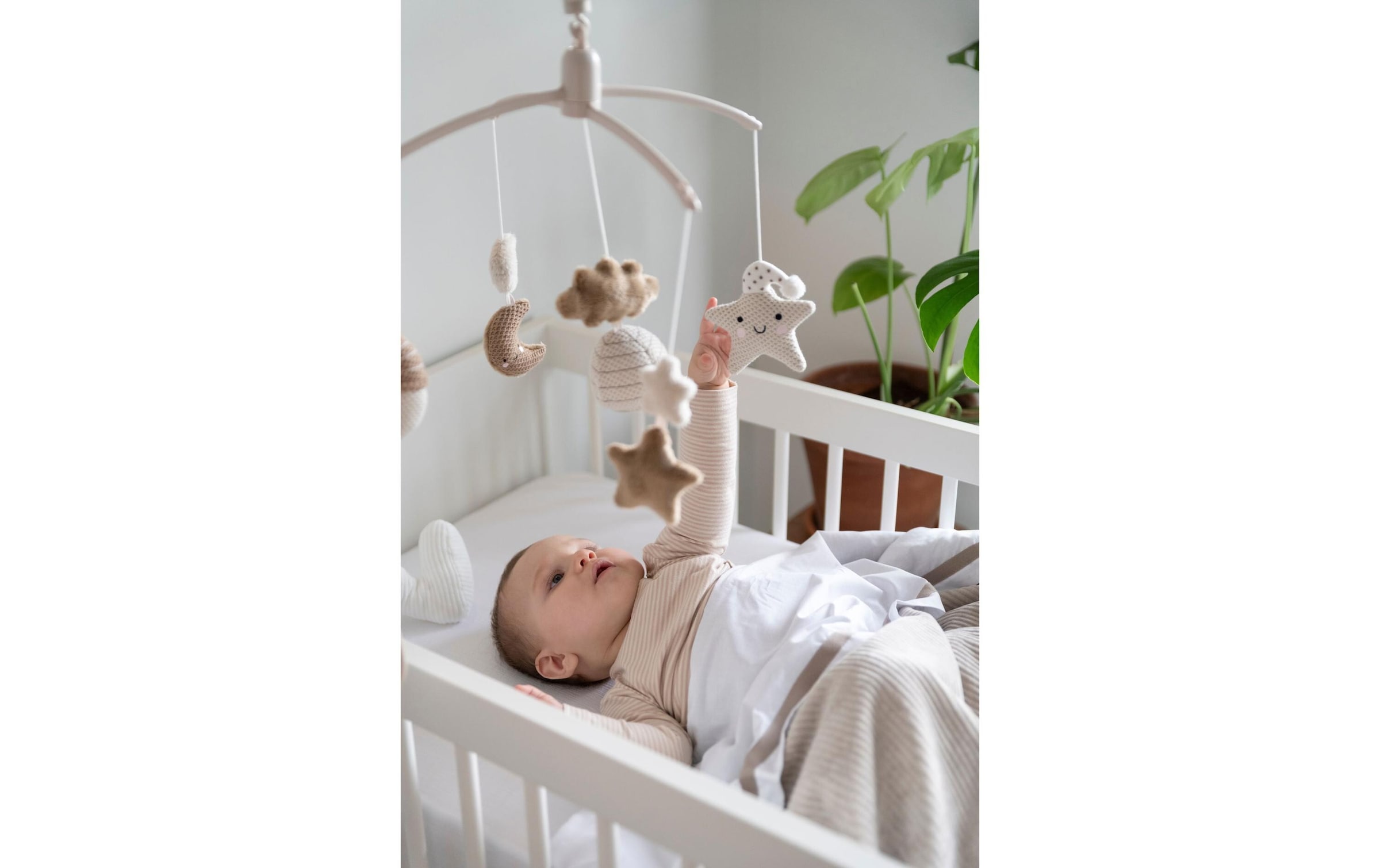   Mobile »baby's only Heaven Clay/Warm Linen«
