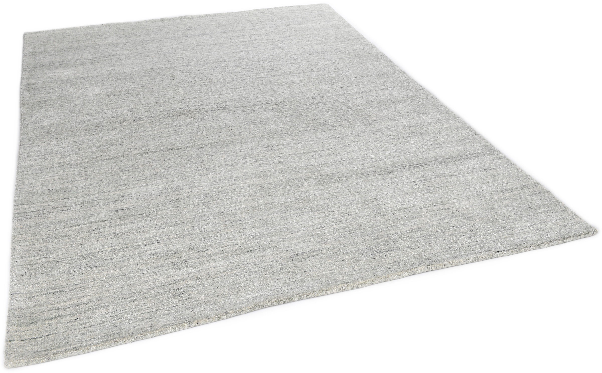 Image of THEKO Teppich »San Diego«, rechteckig, 13 mm Höhe, Handweb Teppich, Kurzflor, aus weicher Wolle & Viskose, handgewebt mit Knüpfoptik, meliert, leichter seidiger Glanz, ideal im Wohnzimmer & Schlafzimmer bei Ackermann Versand Schweiz