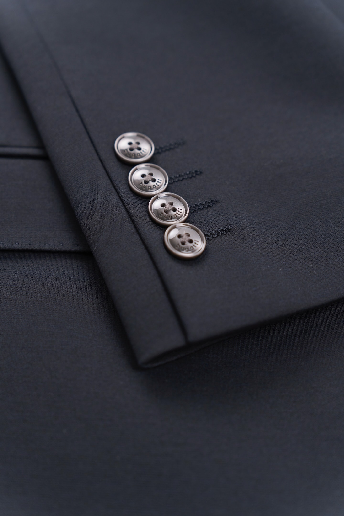 bugatti Anzugsakko mit dezenter Struktur