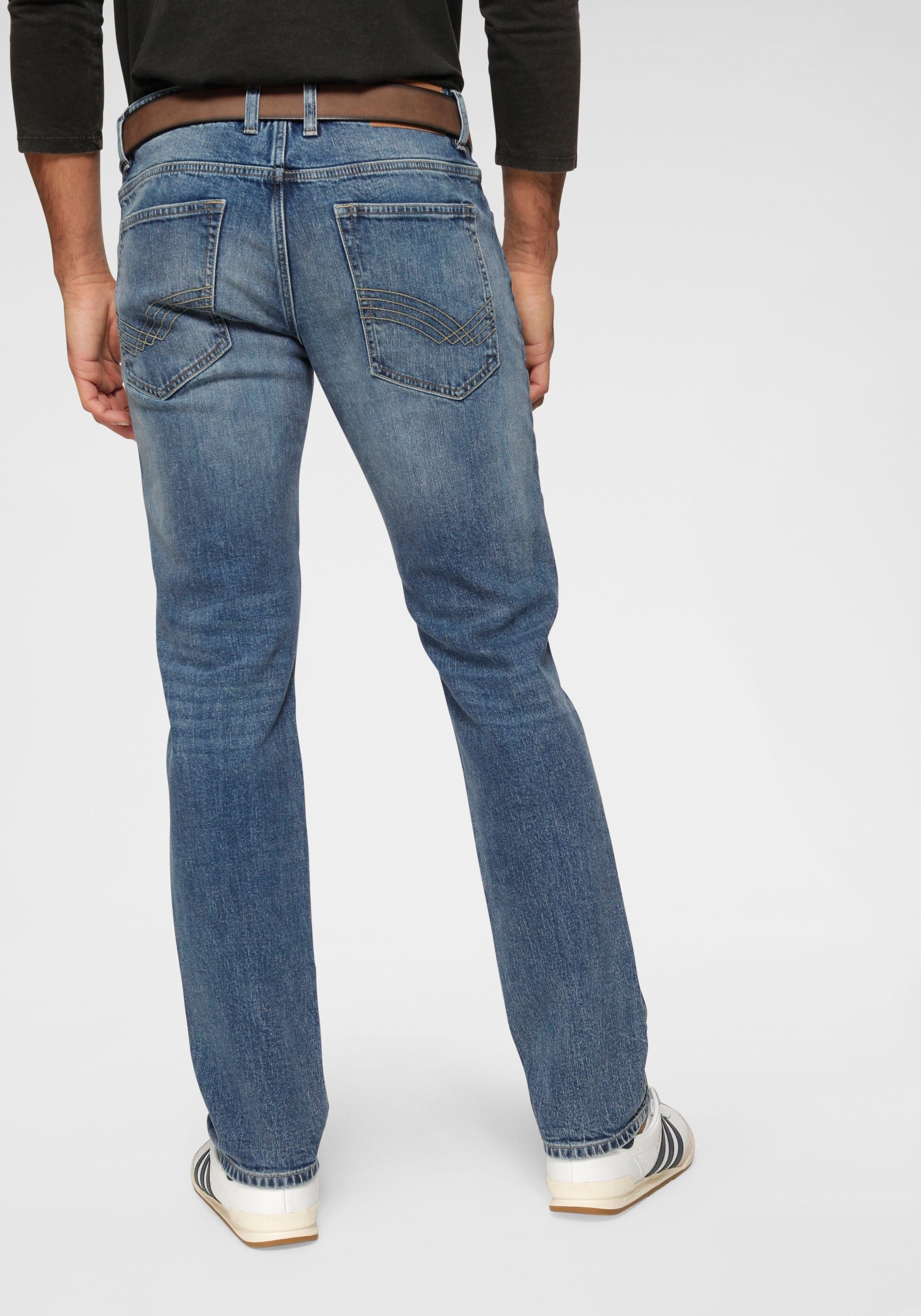 Image of TOM TAILOR 5-Pocket-Jeans, mit leichten Abriebeffekten bei Ackermann Versand Schweiz