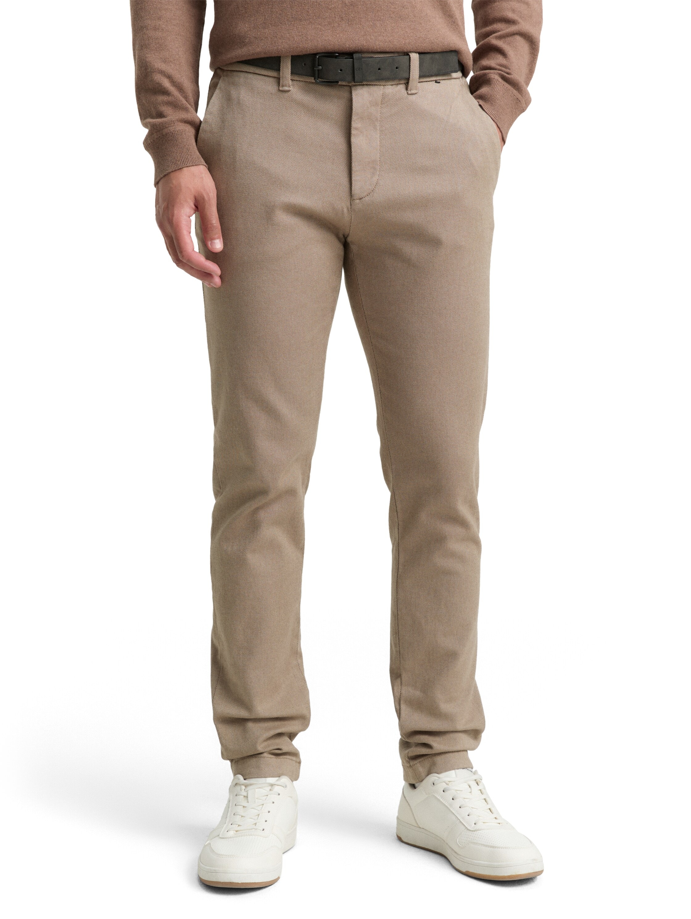 Image of TOM TAILOR Chinohose mit dezenter Struktur