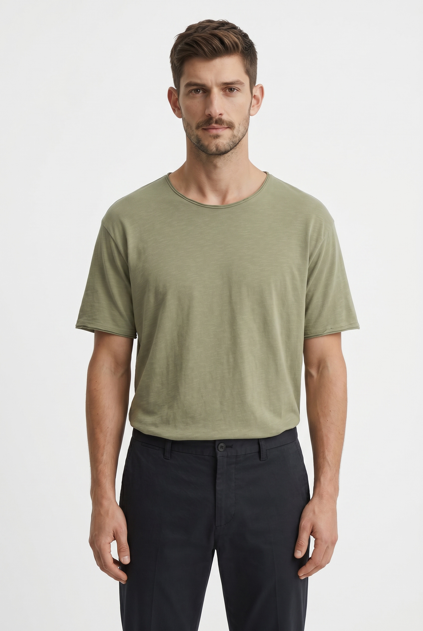 Image of Marc OPolo DENIM T-Shirt relaxed aus weichem Slub-Jersey