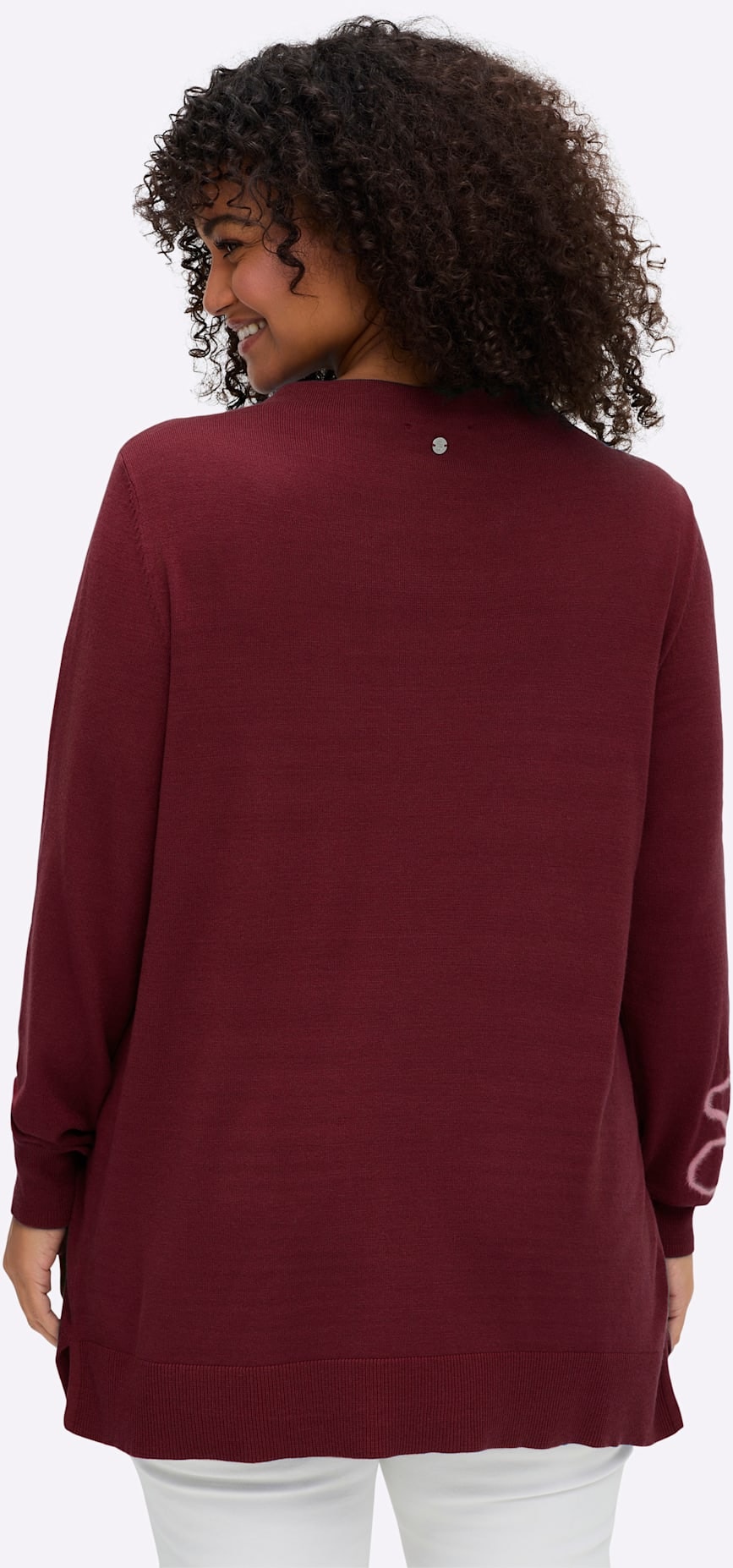 Sheego Jacquardpullover »Pullover«