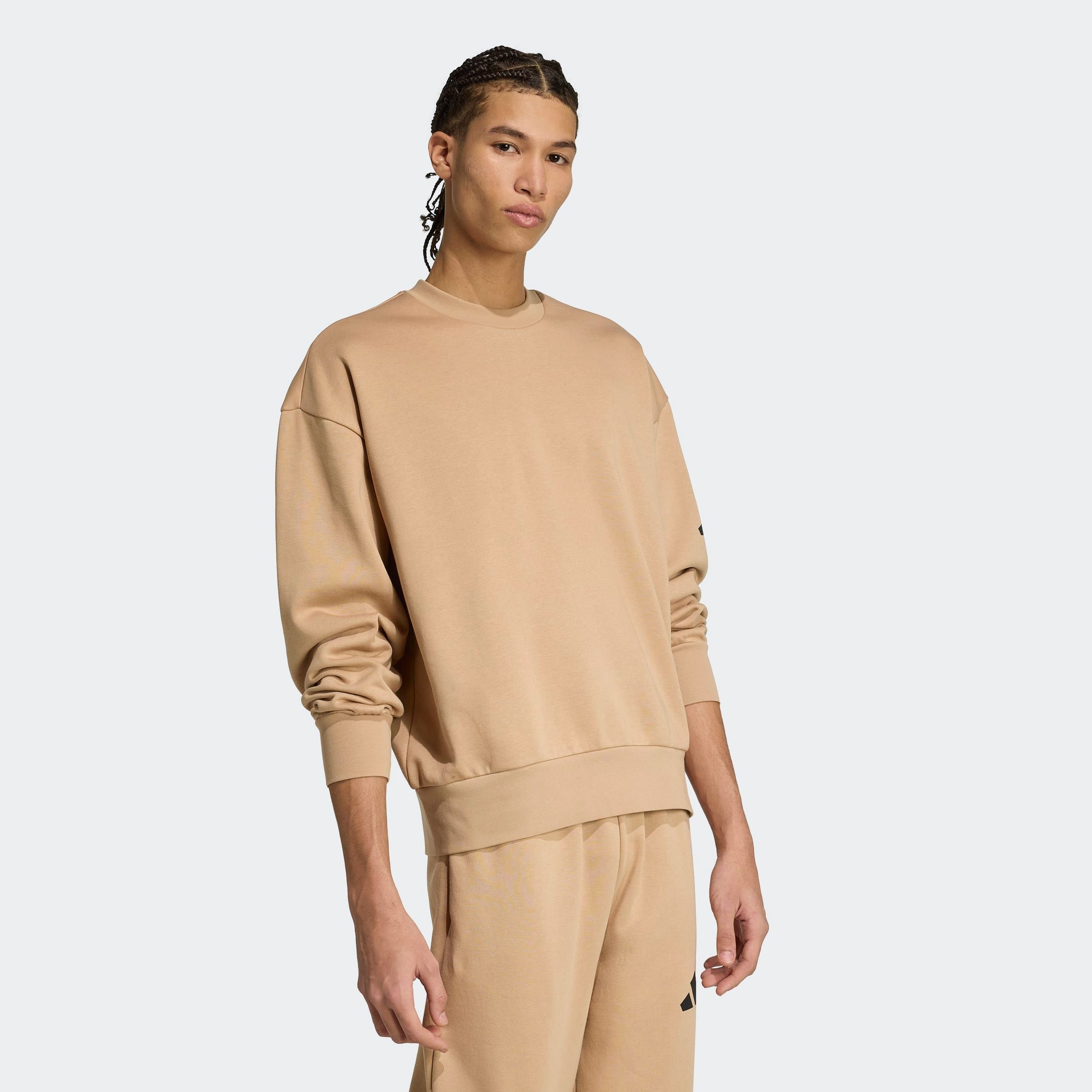 Image of adidas Sportswear Sweatshirt "ESSENTIALS LOOSE FIT 3-STREIFEN LOGO"