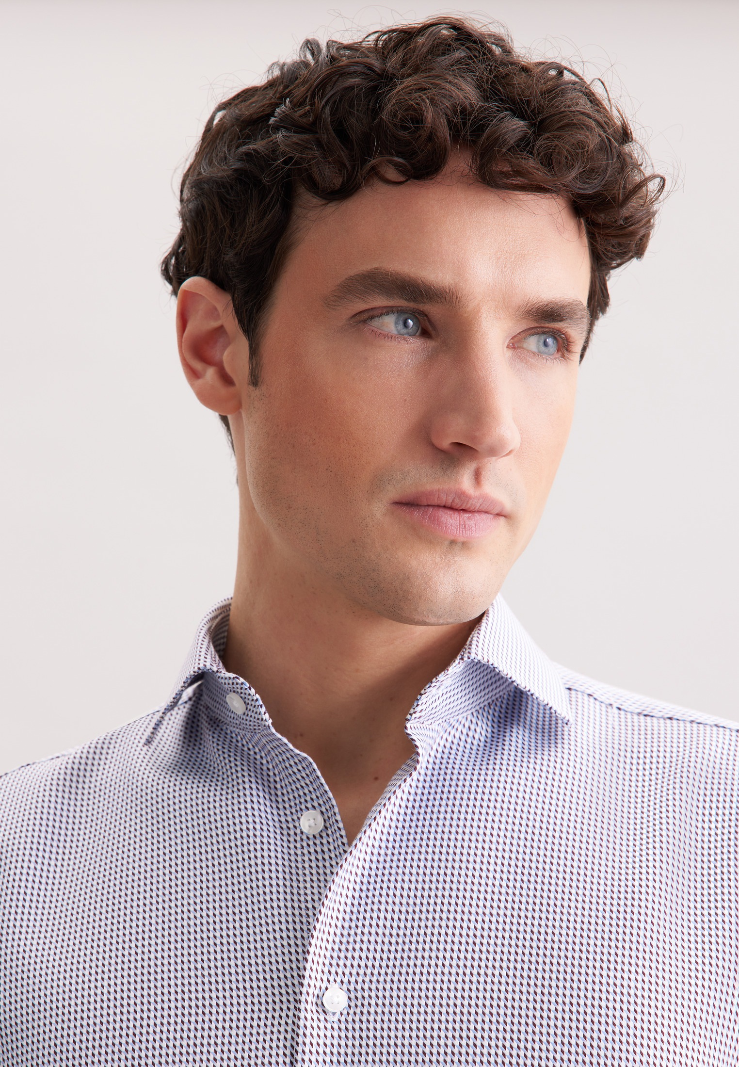 seidensticker Businesshemd »Schwarze Rose« Regular 1/1 Kentkragen Pepita