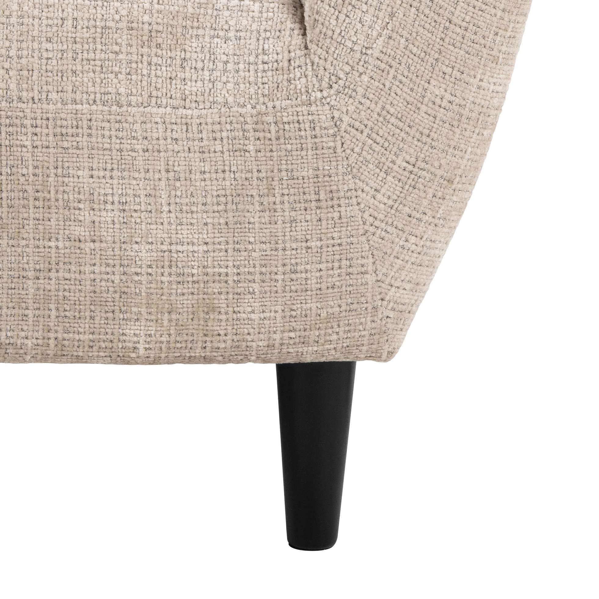 ACTONA GROUP Loungesessel »Ria« 1-Sitzer, Chenille beige, mit Rautenheftung und Taschenfedern