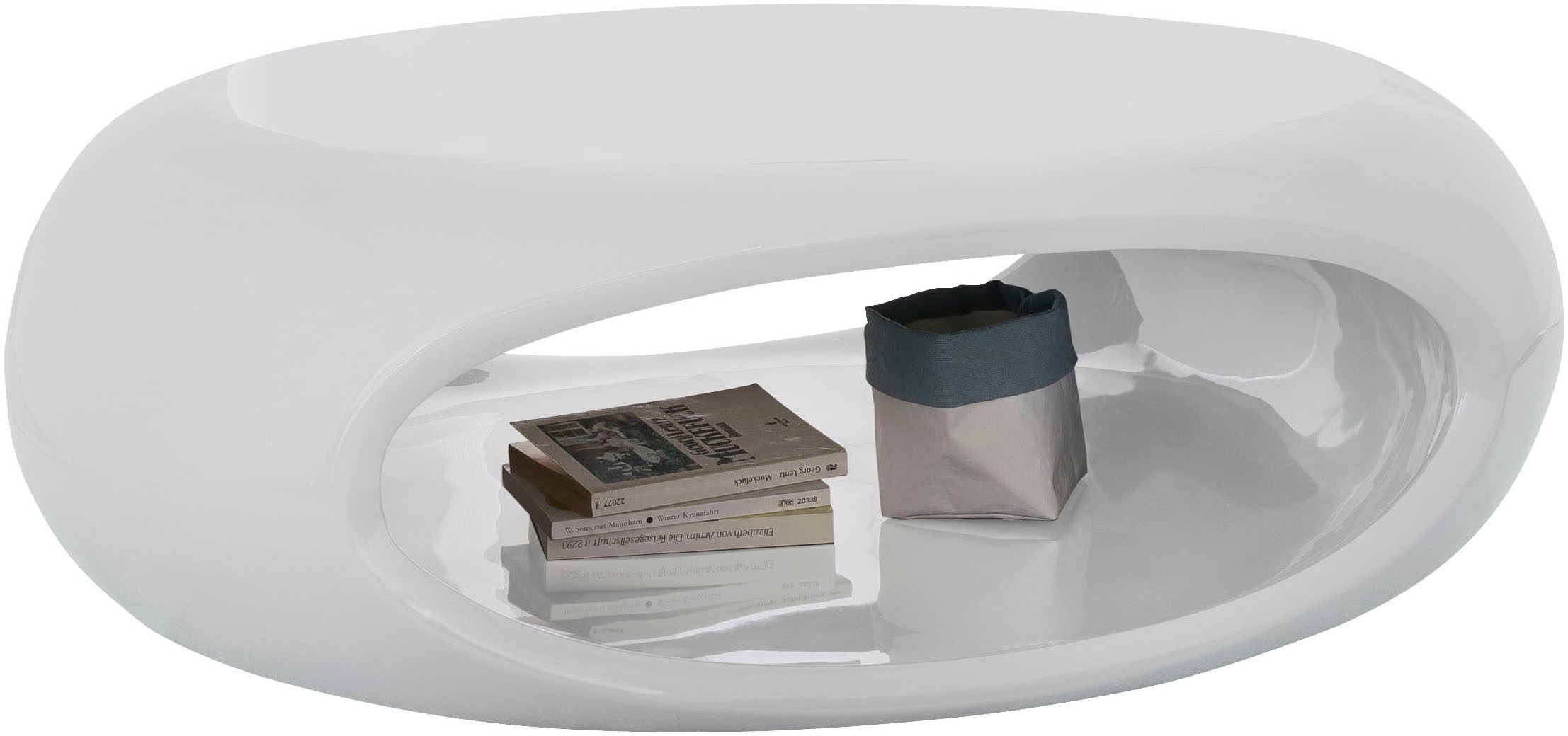 Image of SalesFever Couchtisch "Coffeetable im minimalistischen Stil" komplett aus hochwertigem Fiberglas