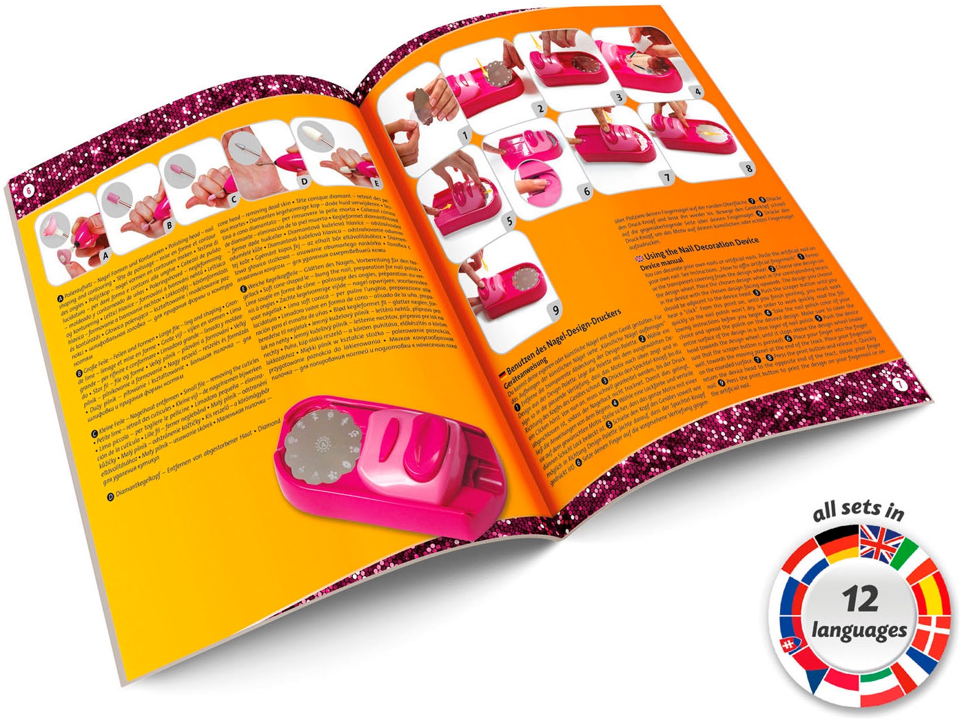 Lena® Set créatif »Mani-Pedi Nail Salon«