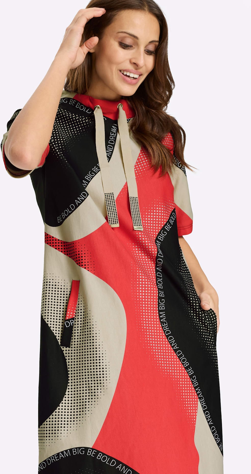 Inspirationen Robe en sweat »Sweatkleid« Poches pour les mains