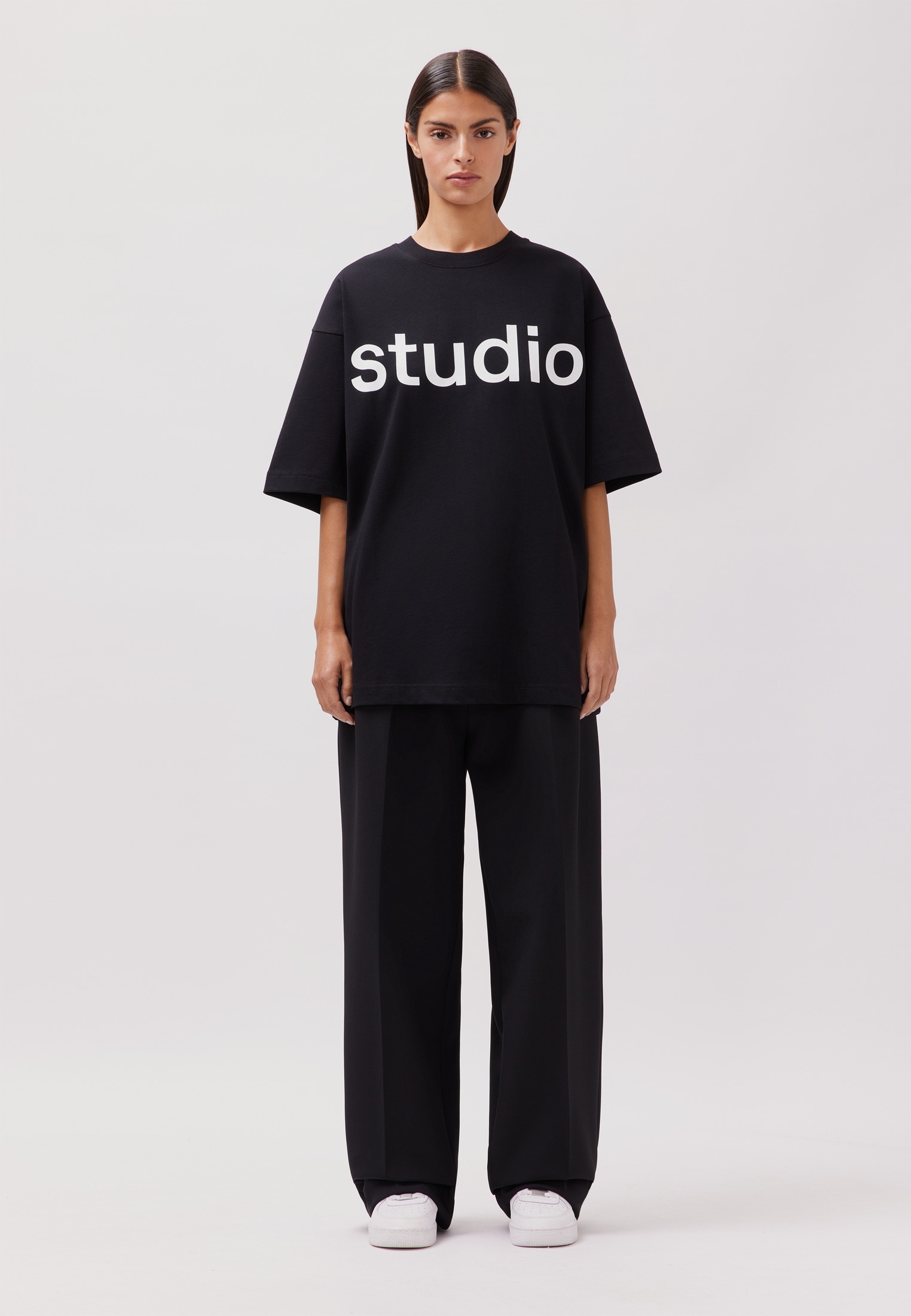 studio seidensticker T-Shirt »Studio« 1/2 Rundhals
