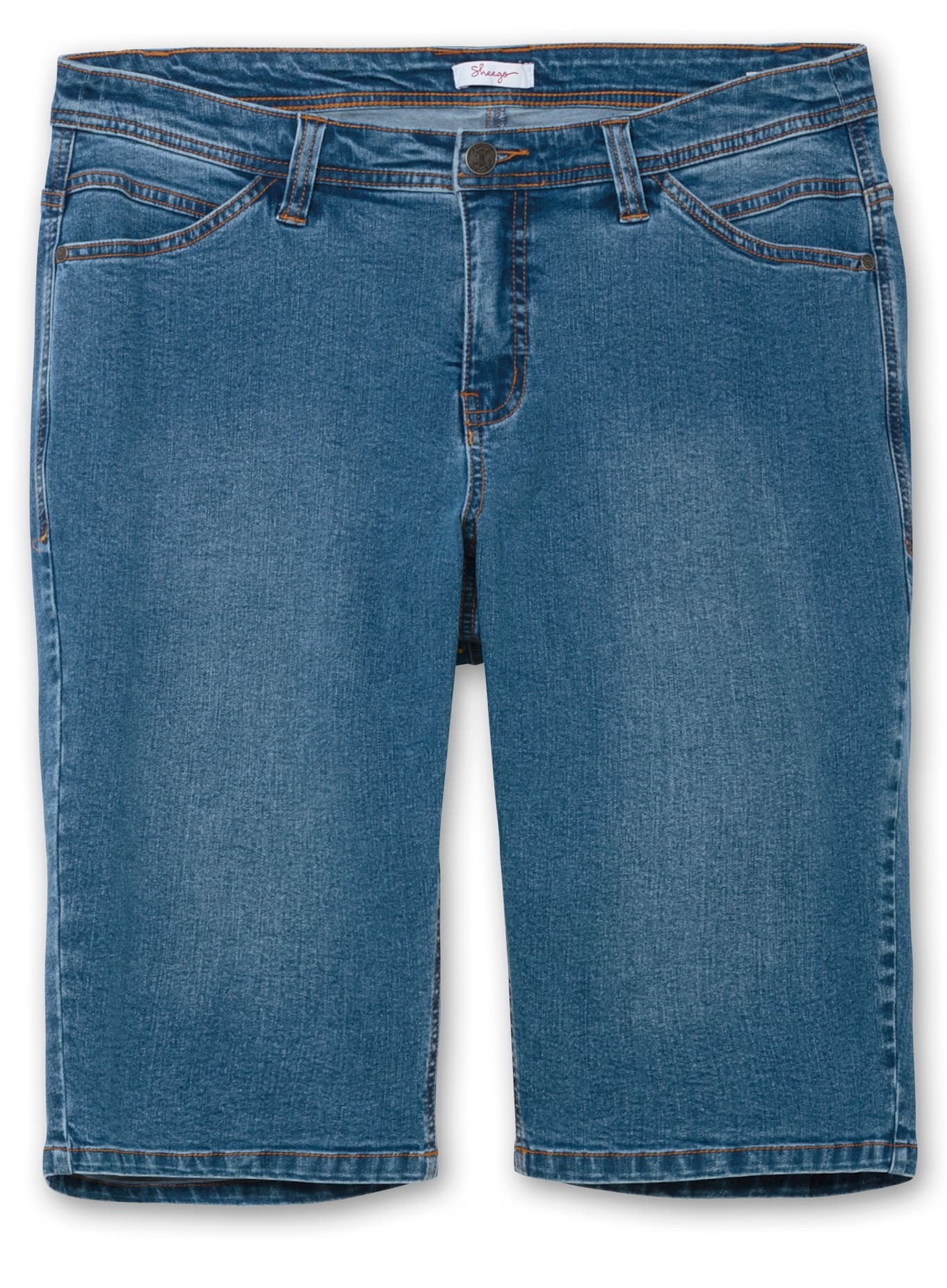 Sheego Jeansbermudas, (1 tlg.)