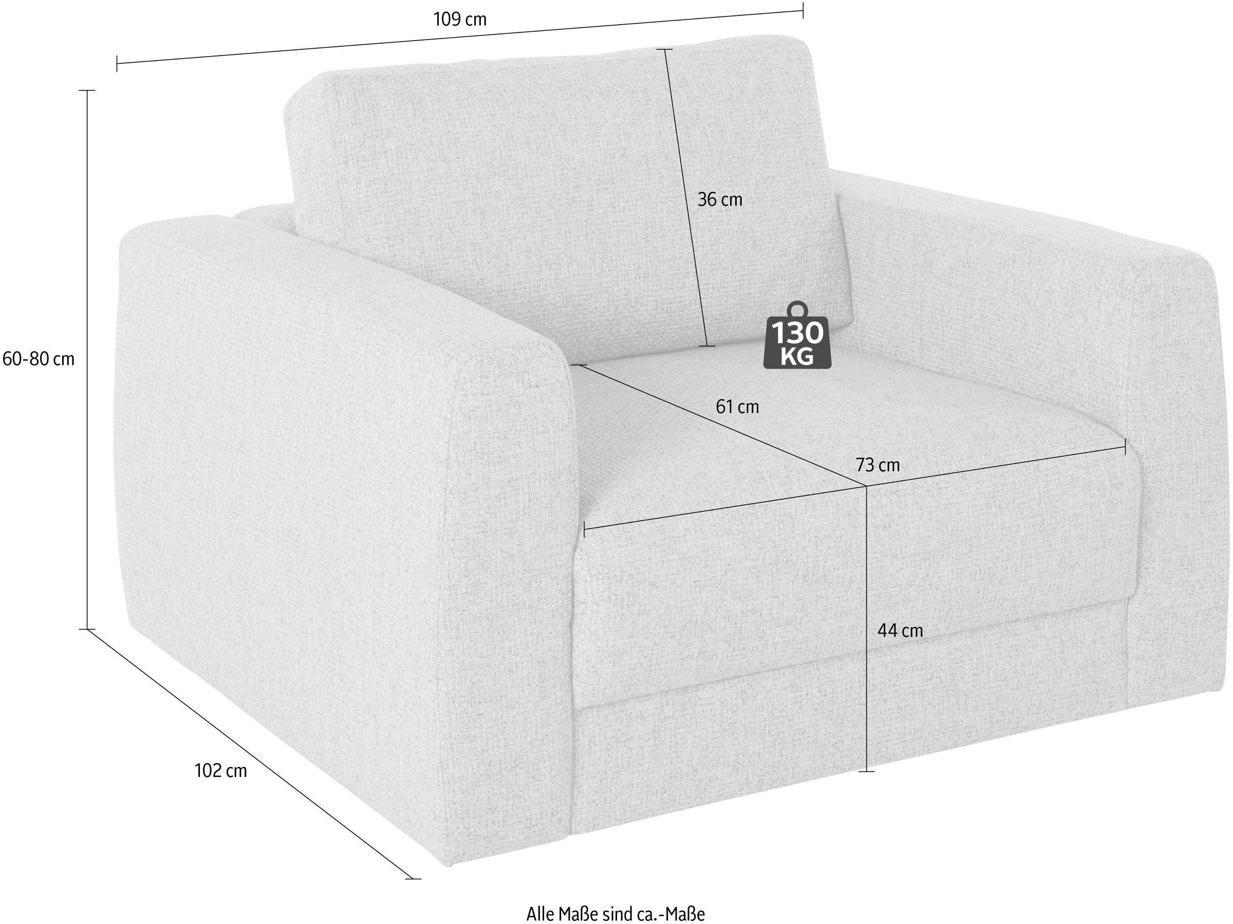 GOODproduct Sessel »Hobro Loungesessel« in 3 Bezugsqualitäten in vielen Farben, Design by Morten Georgsen