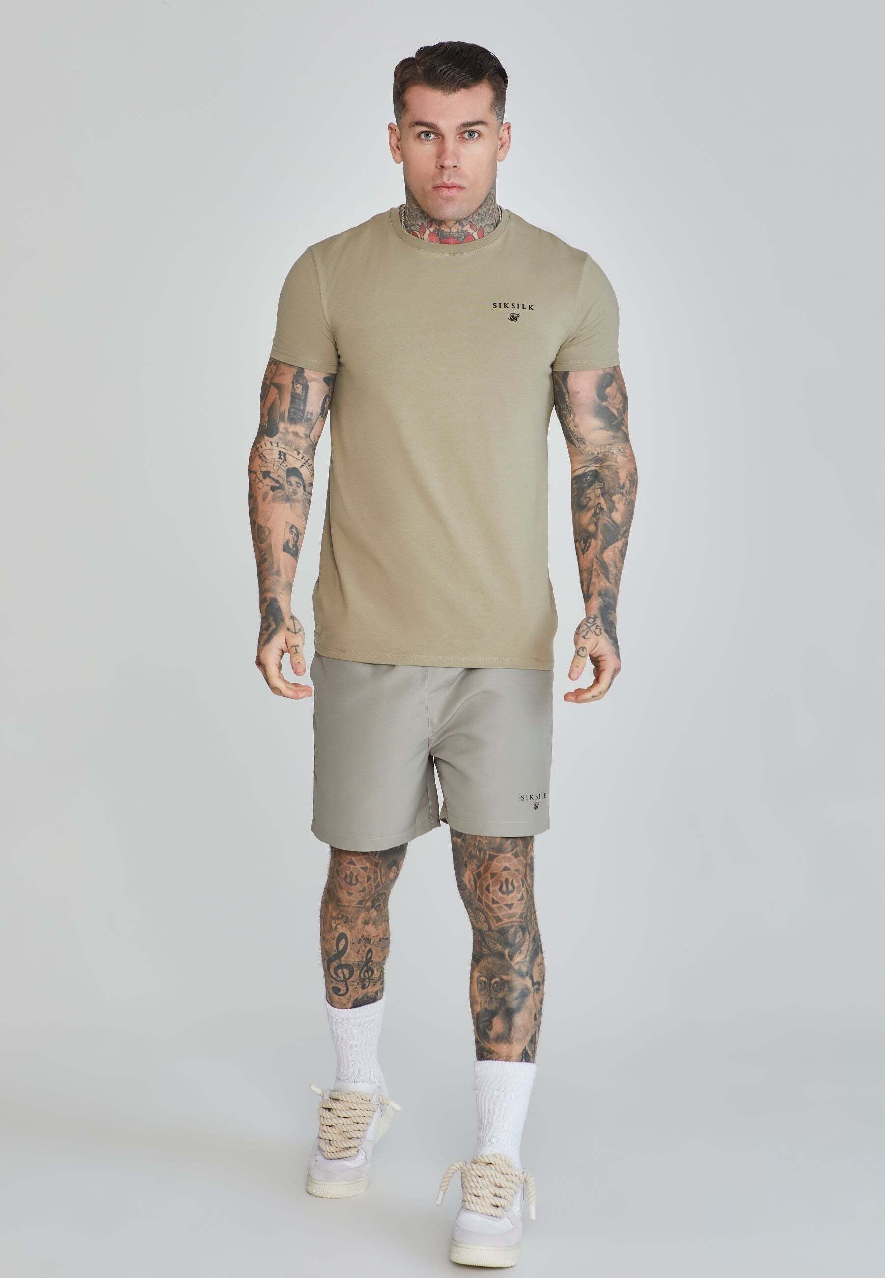 Siksilk T-Shirt »Siksilk T-Shirt Muscle Fit T-Shirt«