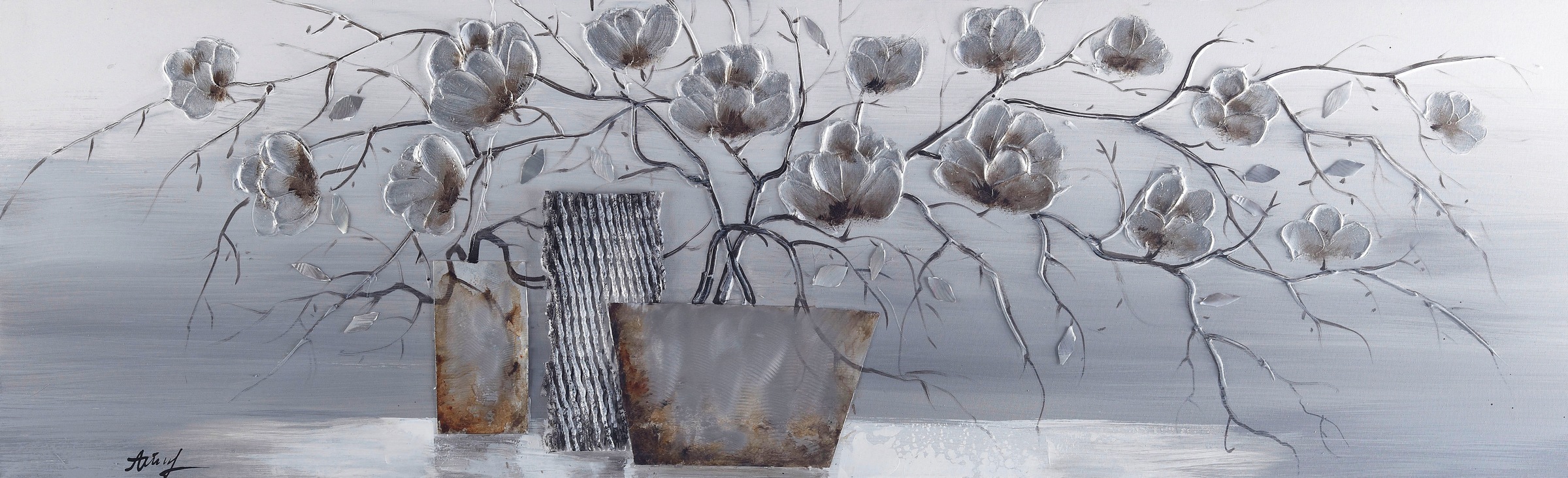 Image of Bönninghoff Ölbild »Pflanzen«, (1 St.), Ölgemälde, handgefertigt bei Ackermann Versand Schweiz