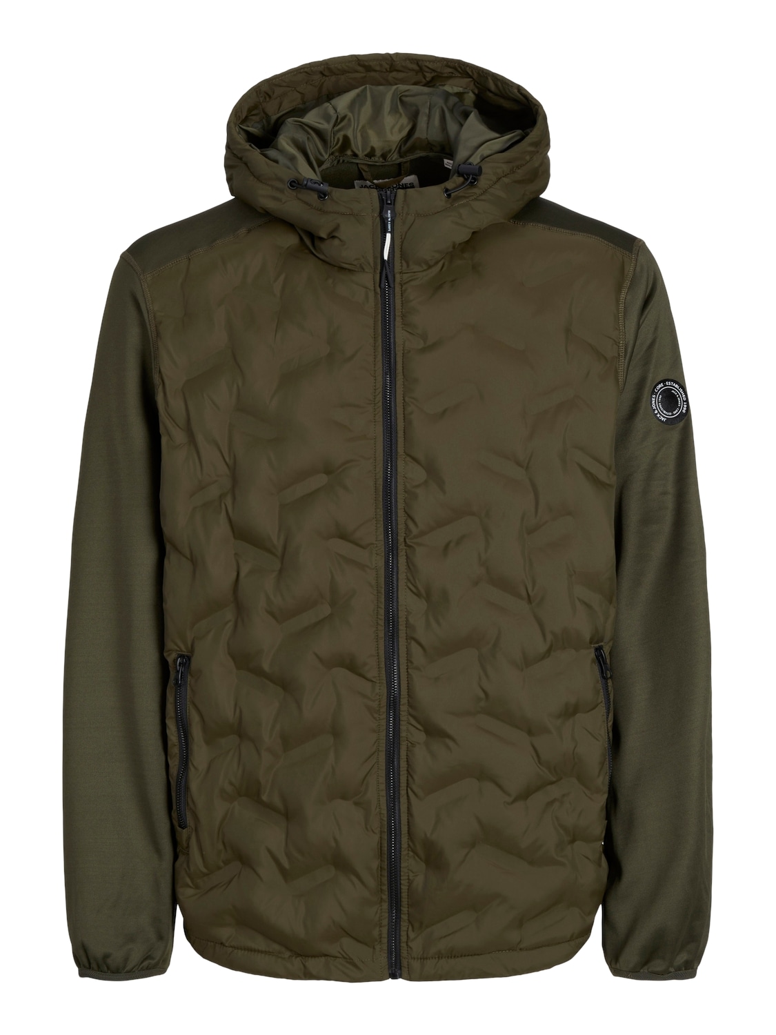 Image of Jack & Jones Hybridjacke "JCOHEAT HYBRID JACKET NOOS" mit Kapuze