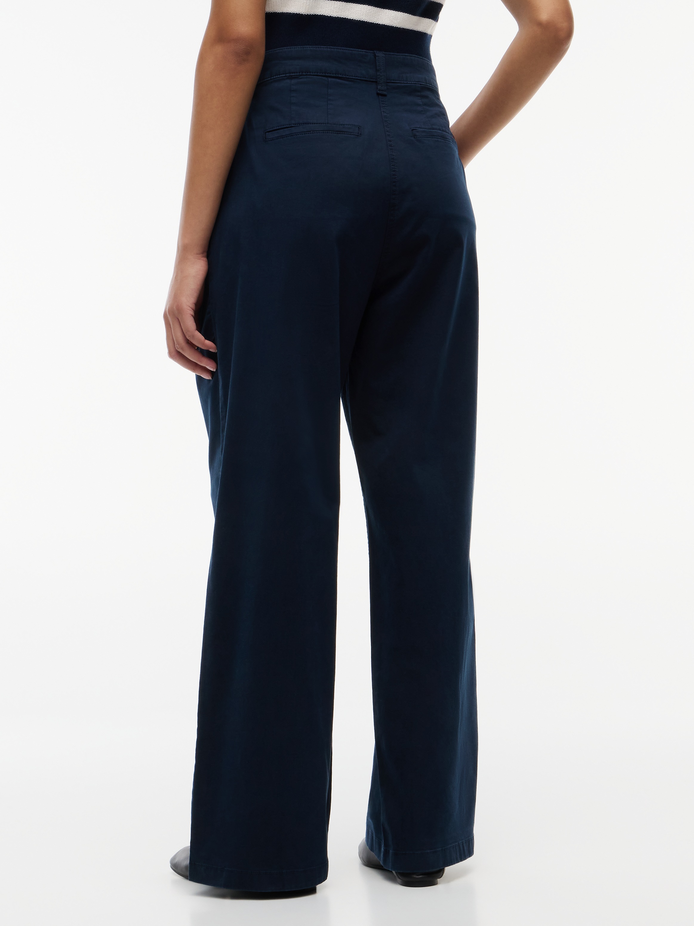 Image of Tommy Jeans Chinohose "TJW WIDE LEG CHINO" Baumwollmischung, lässig geschnitten