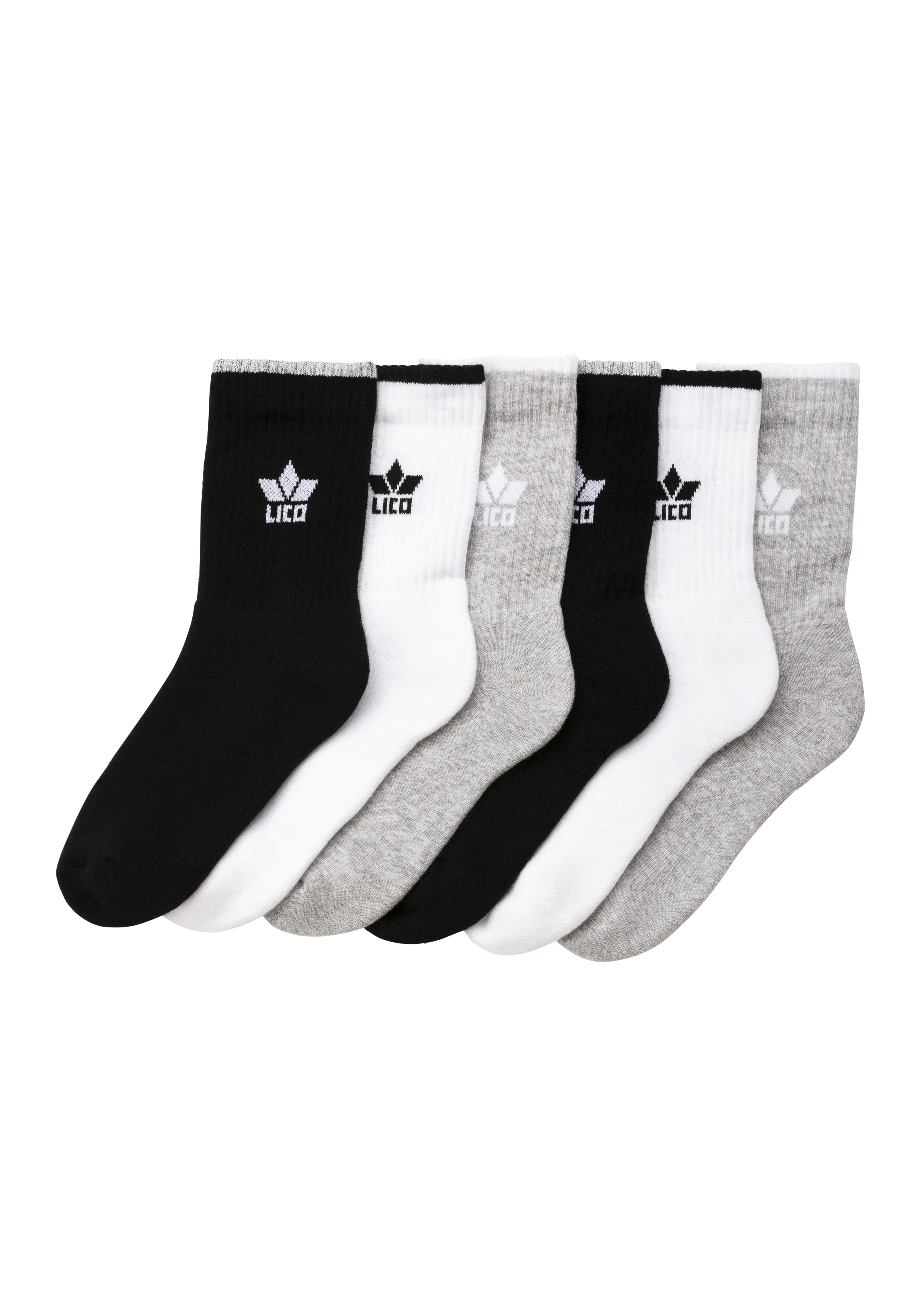 Sportsocken, (Set, 6 Paar), mit Frottee