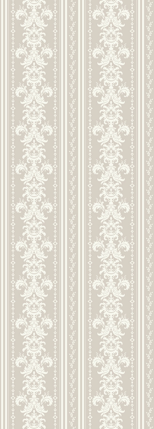 Image of queence Vinyltapete "Hanna" Barock Kunst bedruckt glatt 90x250cm, selbstklebend, kinderleichte Anbringung, Sticker