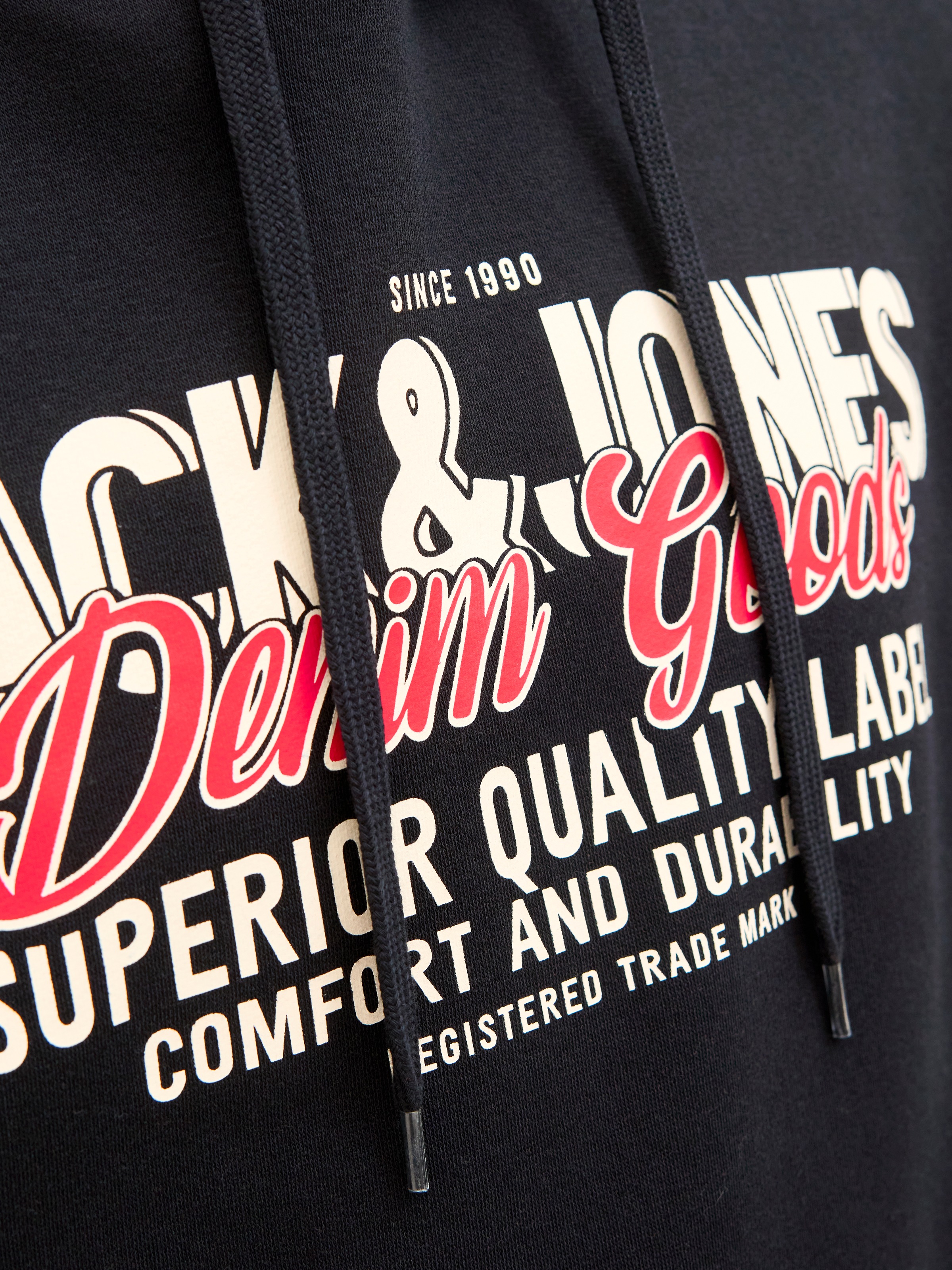 Jack & Jones Kapuzensweatshirt »JJELOGO SWEAT HOOD 2 COL 25/26 NOOS«