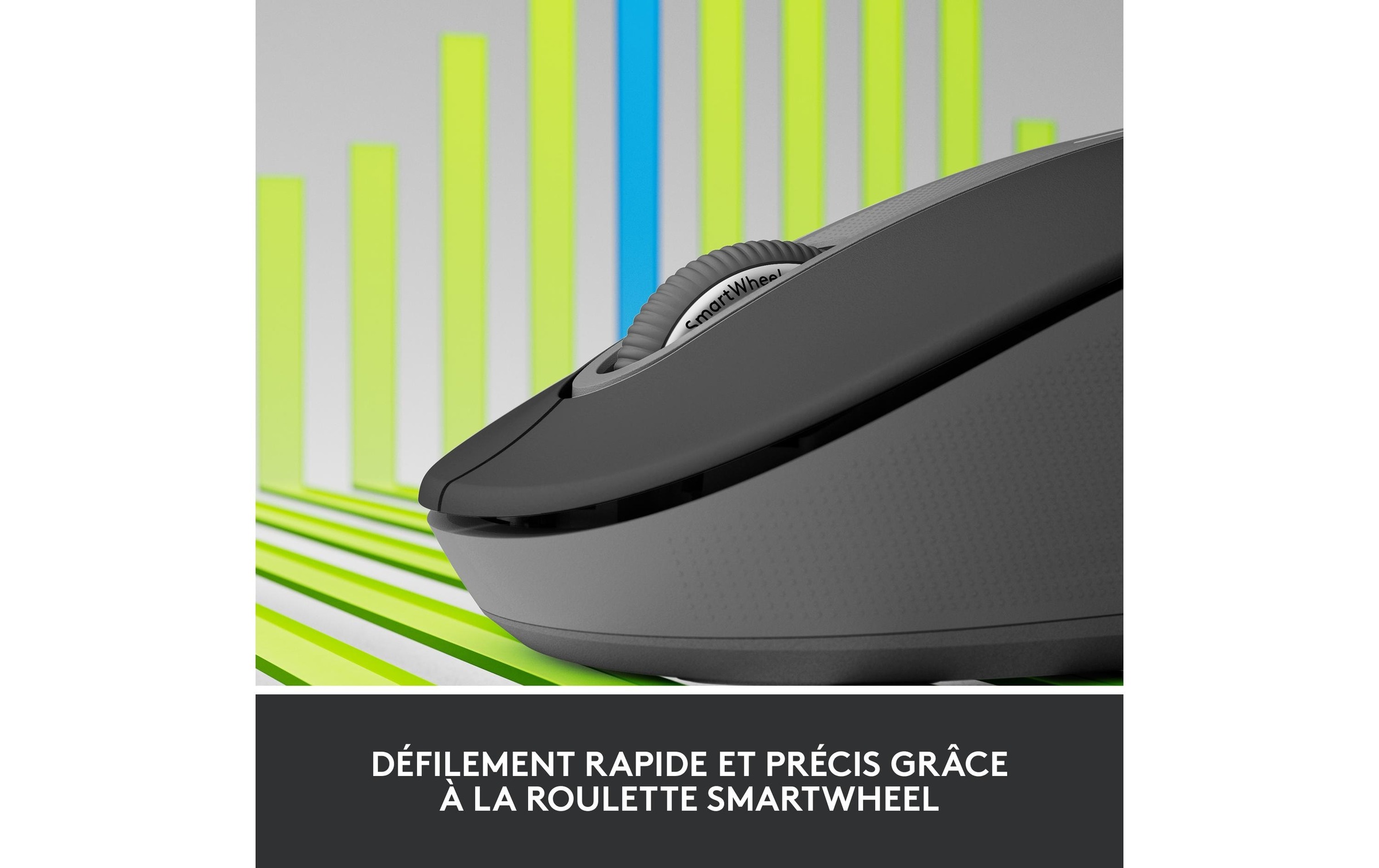 Logitech Maus »Signature M650 L left Graphite«, kabellos