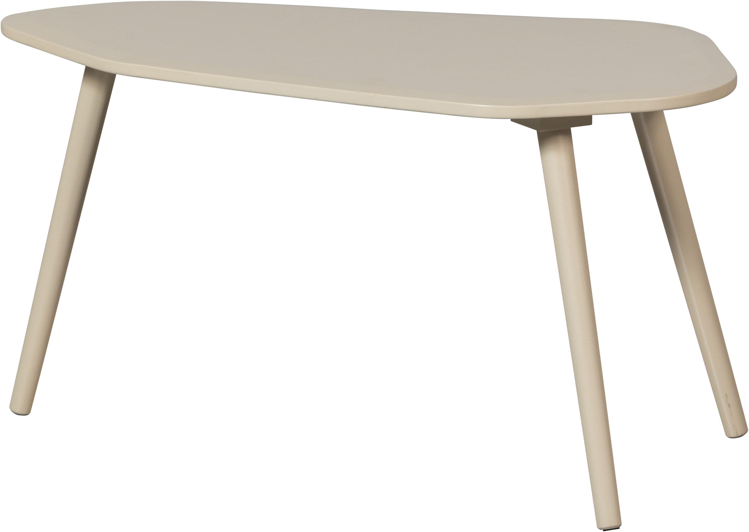 WOOOD Beistelltisch »Davina von MDF mit organischer Tischplatte B 90 x T 50 x H 40 cm« Set, 2 Stk. tlg. 2er-Set, Tragkraft je 5 kg, Bein-/Tischkombination frei wählbar
